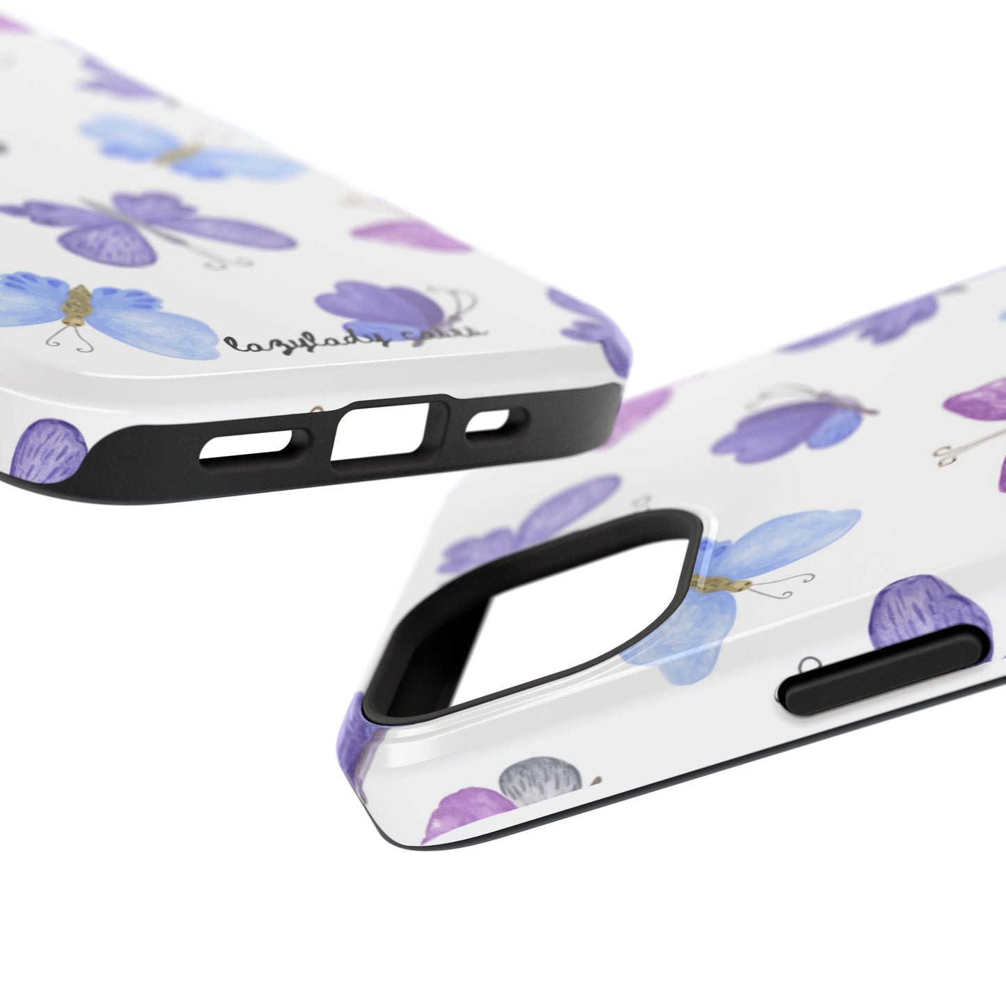 Butterfly Impact-Resistant Phone Case - Stylish & Durable Protection