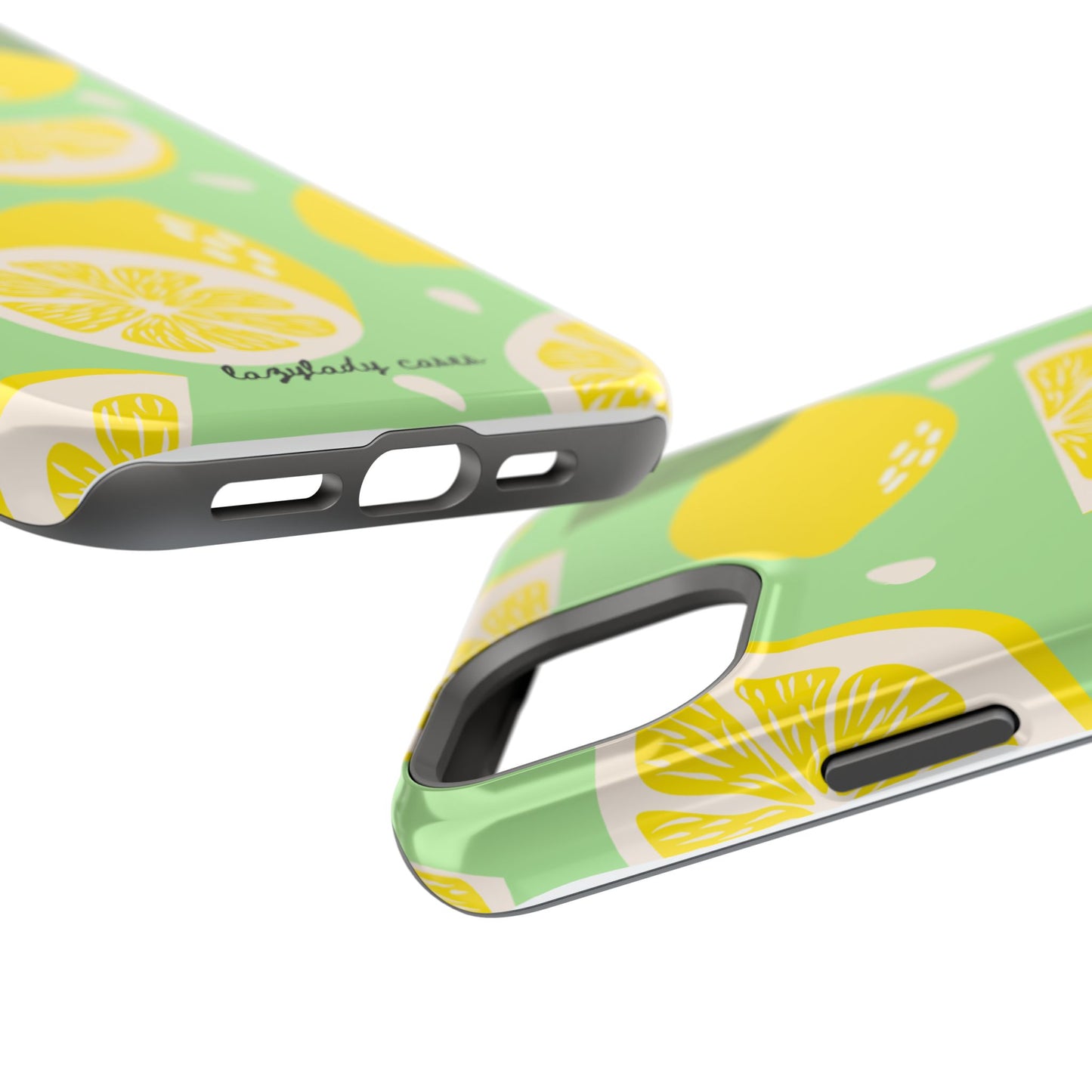 Lemonade Vibe Magnetic Phone Case - Bright Citrus Design for Summer Fun