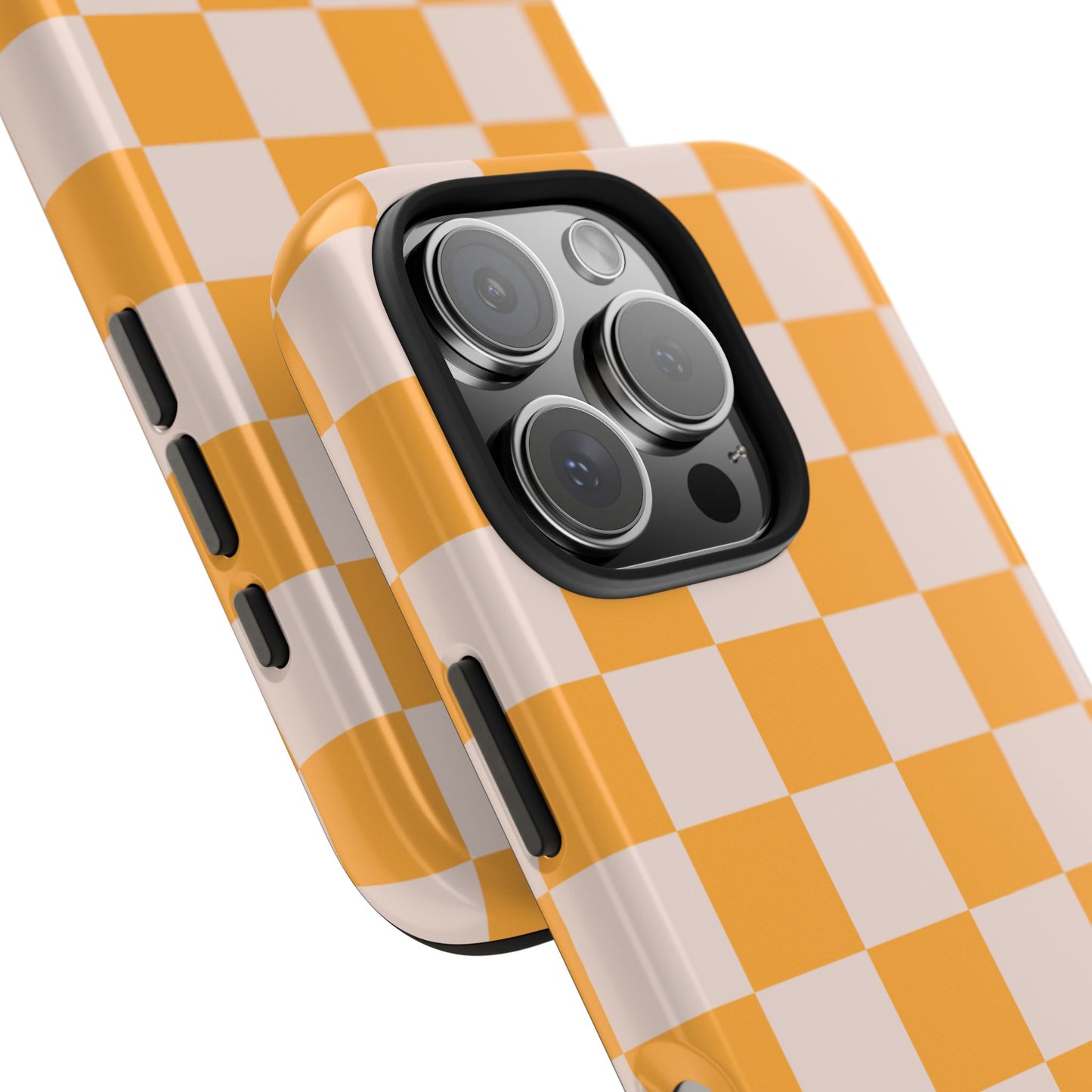 Bright Checkerboard Tough Phone Case - Stylish & Durable Protection