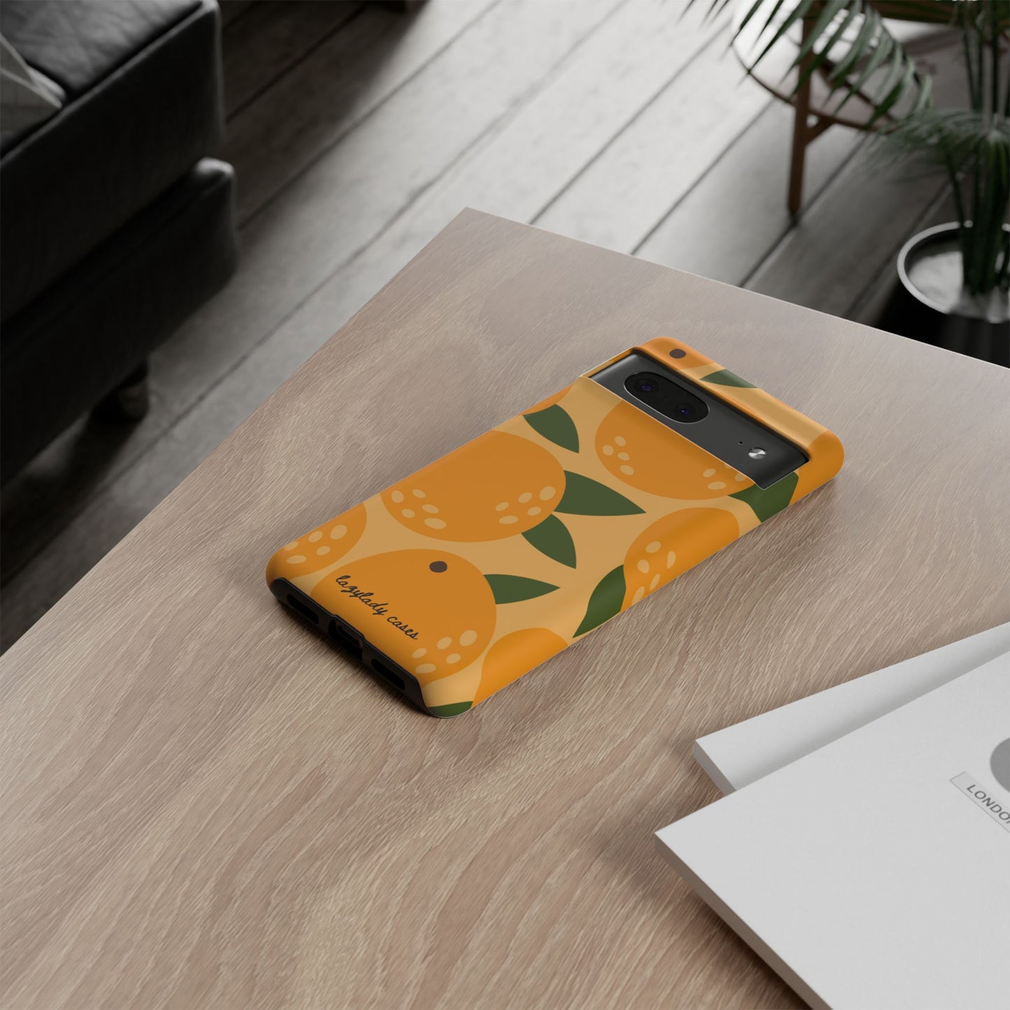 Citrus Orange Phone Case - Tough Cases for Trendy Protection