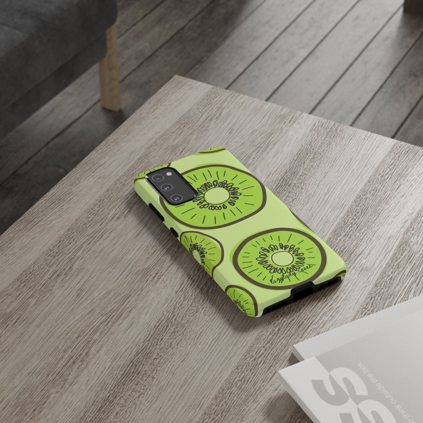Kiwi Pattern Tough Phone Case - Fun and Stylish Phone Cover