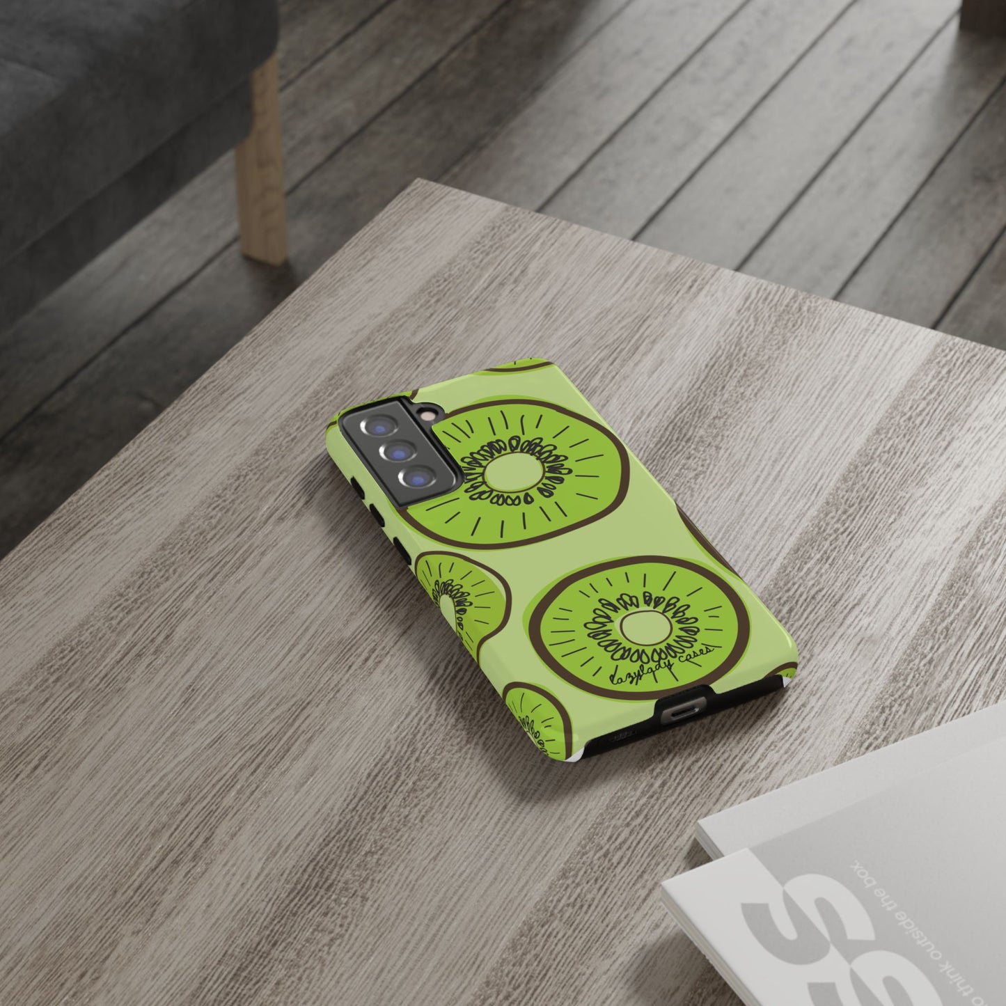 Kiwi Pattern Tough Phone Case - Fun and Stylish Phone Cover