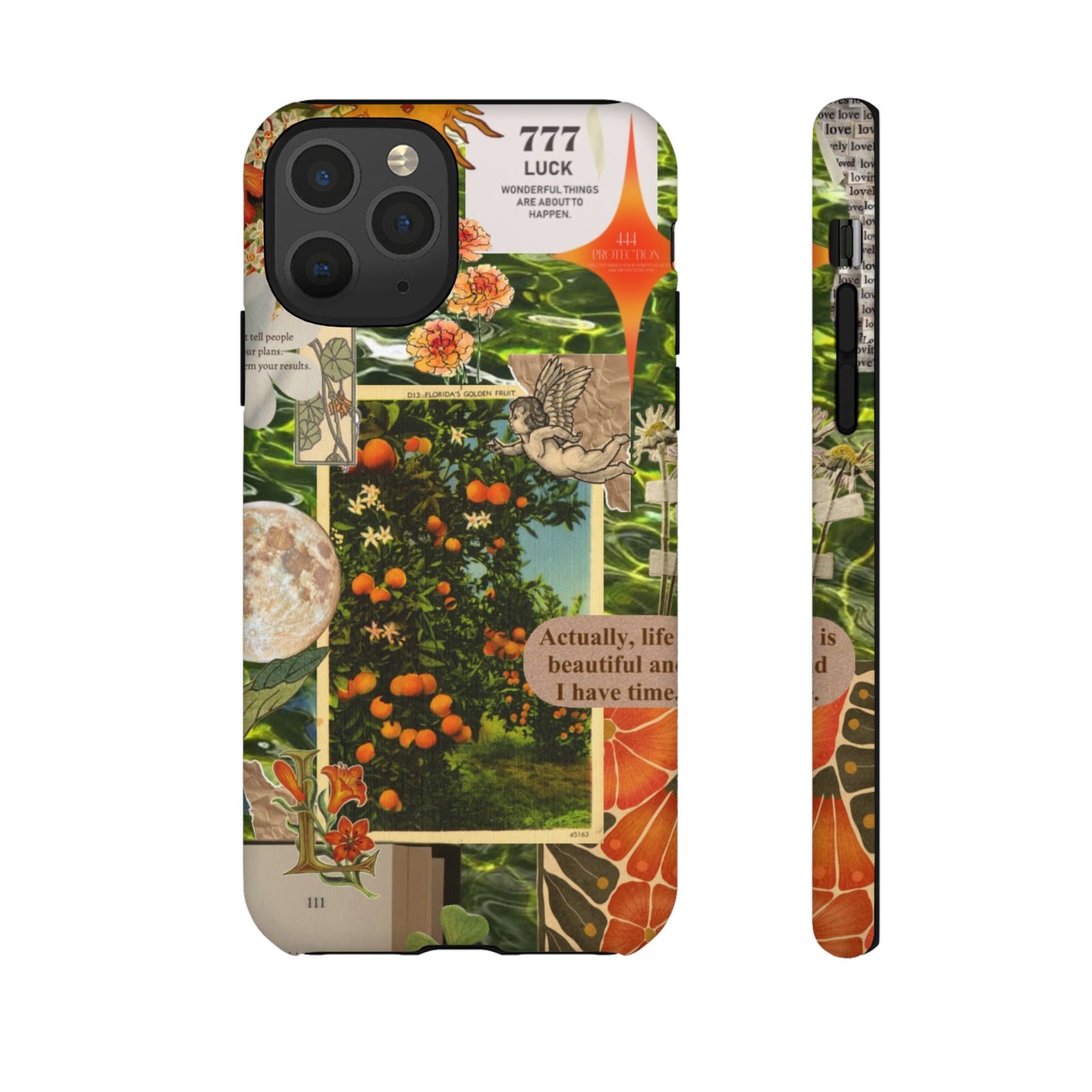 Tough Cases - Vibrant iPhone Case for Nature Lovers, Floral Phone Cover, Eco-Friendly, Inspirational Gift, Unique Phone Accessory