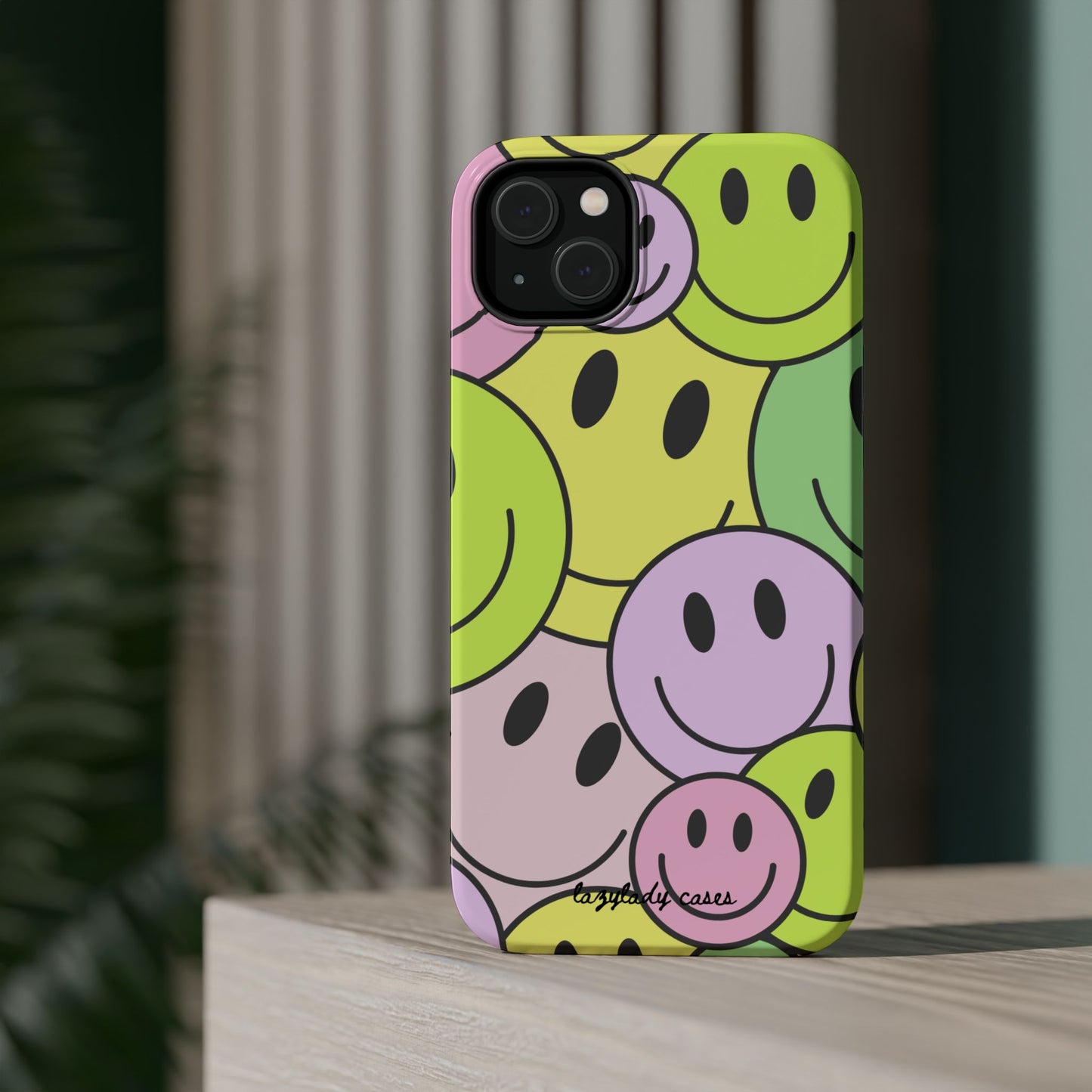 Colorful Smiley Face Magnetic Tough Case for Fun-Loving Individuals