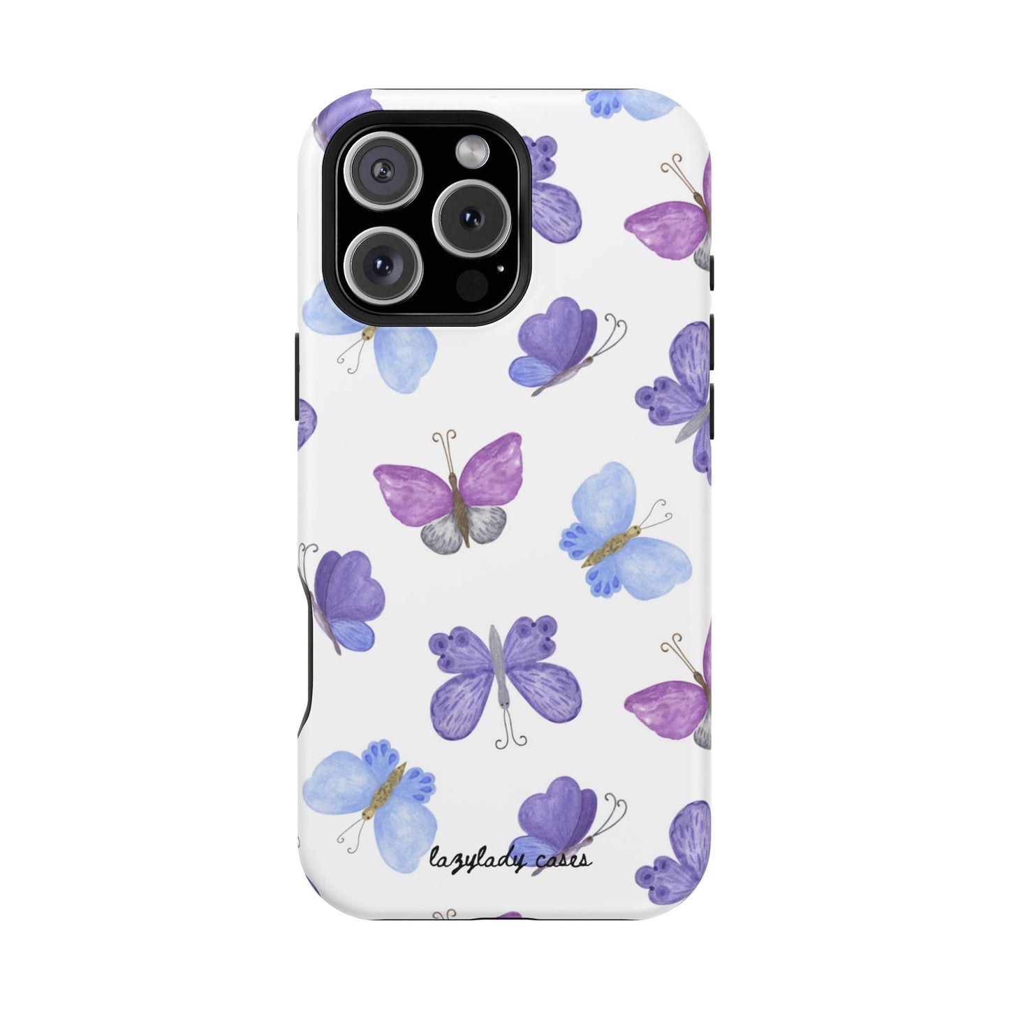 Butterfly Impact-Resistant Phone Case - Stylish & Durable Protection