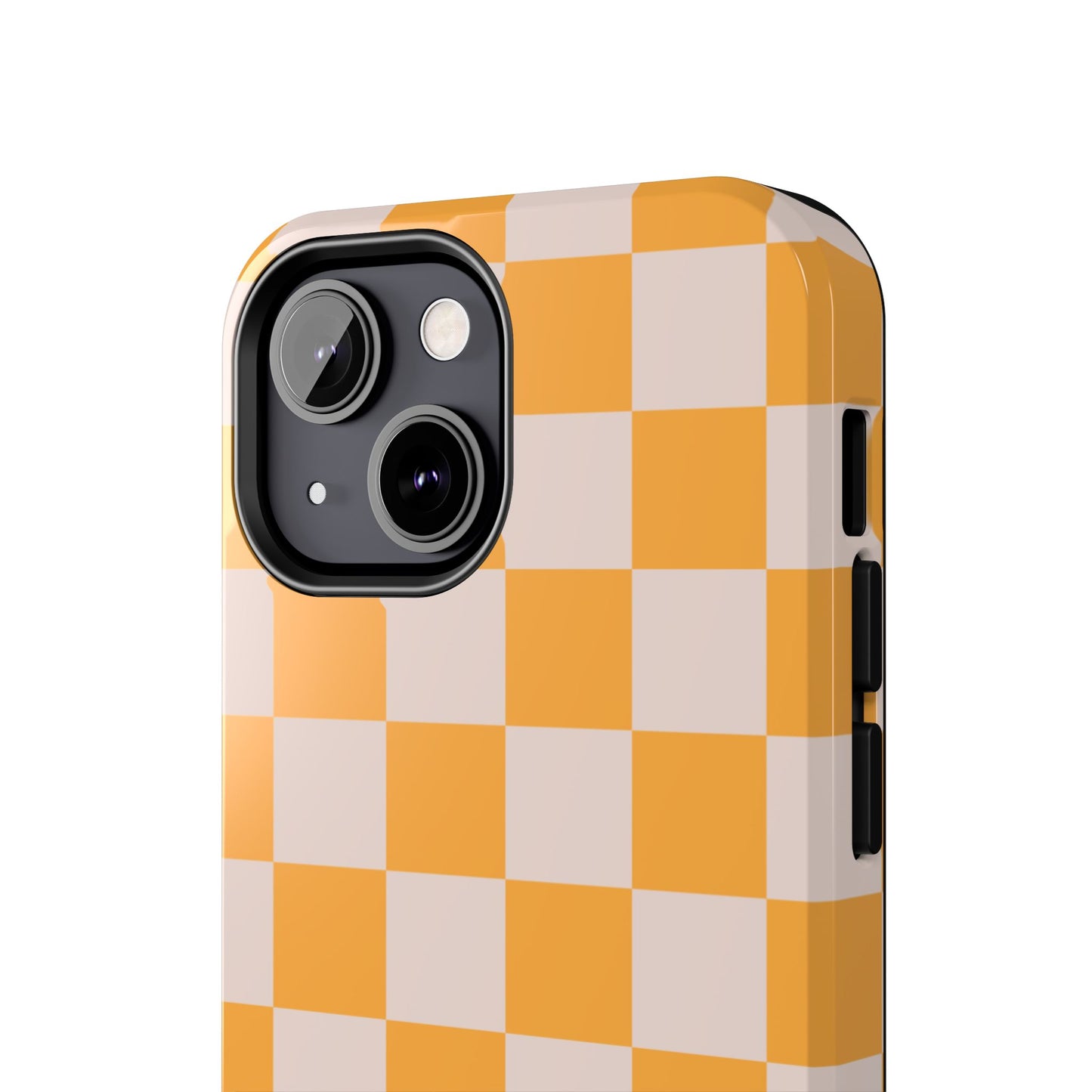 Bright Checkerboard Tough Phone Case - Stylish & Durable Protection