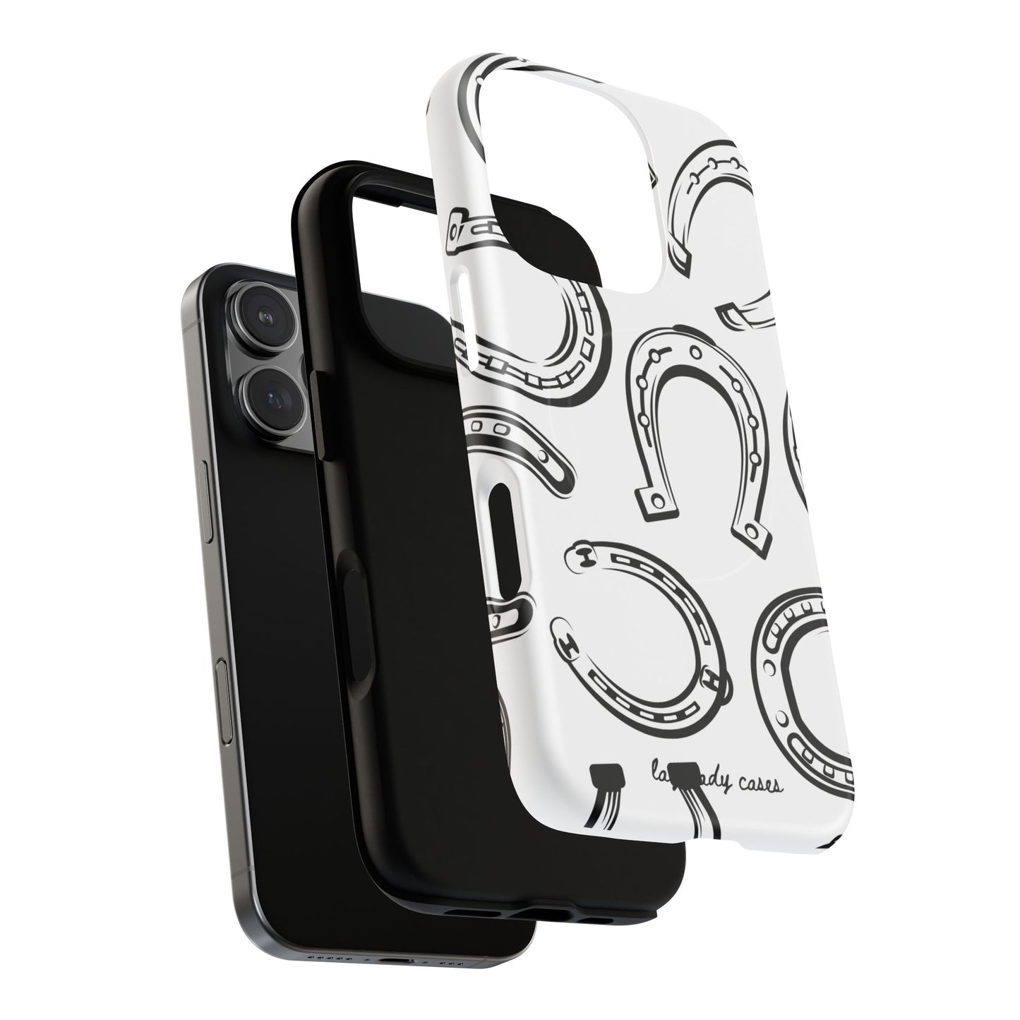 Horseshoe Tough Magnetic Phone Case - Durable, Stylish Protection