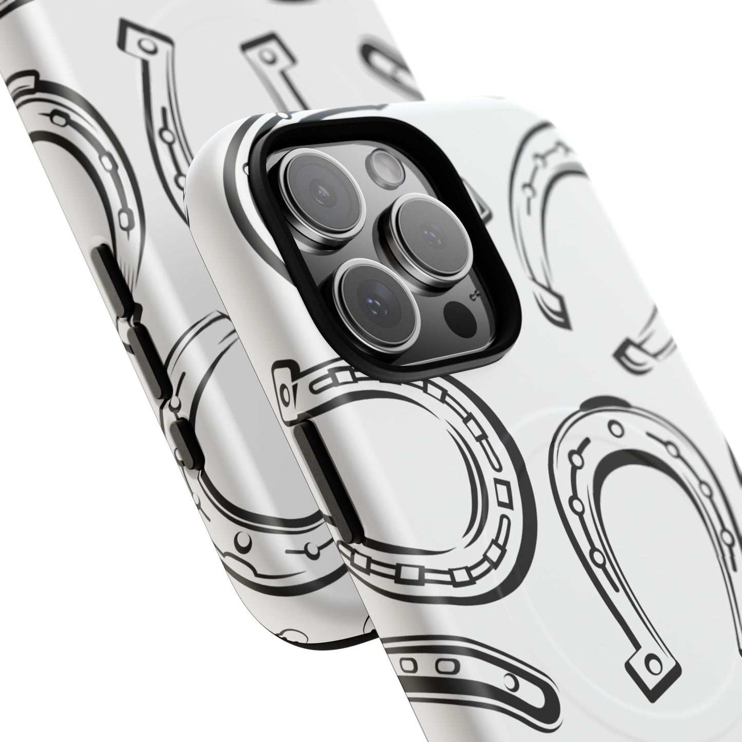 Horseshoe Tough Magnetic Phone Case - Durable, Stylish Protection
