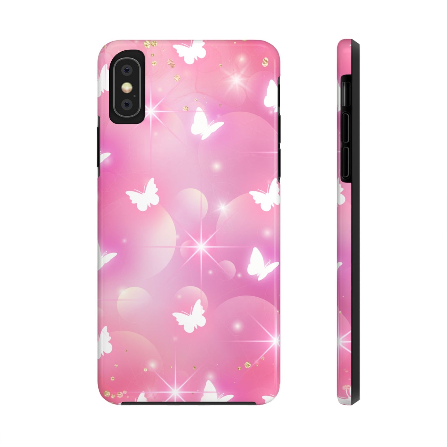 Butterfly Bloom Tough Phone Cases, Stylish Protection, Gifts for Her, Trendy Accessories, Spring Vibe, Phone Cover