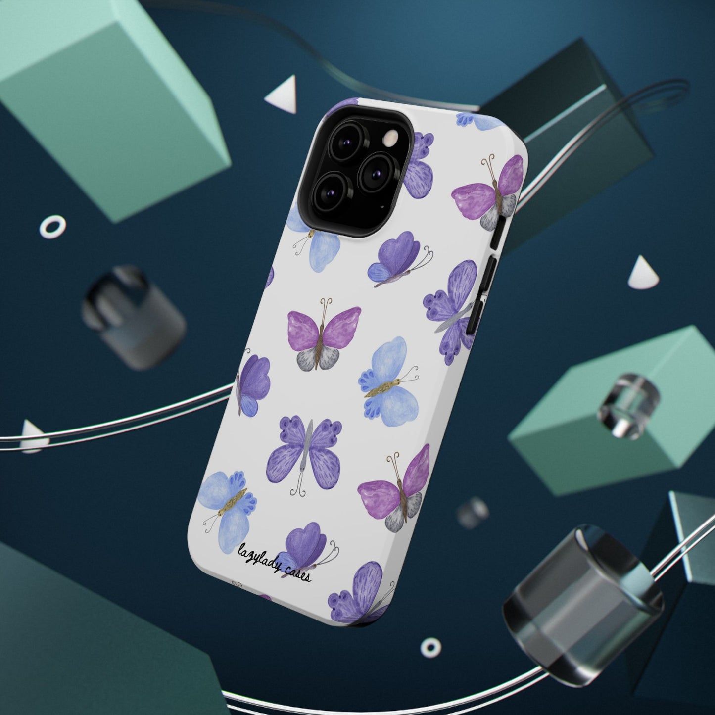 Butterfly Impact-Resistant Phone Case - Stylish & Durable Protection