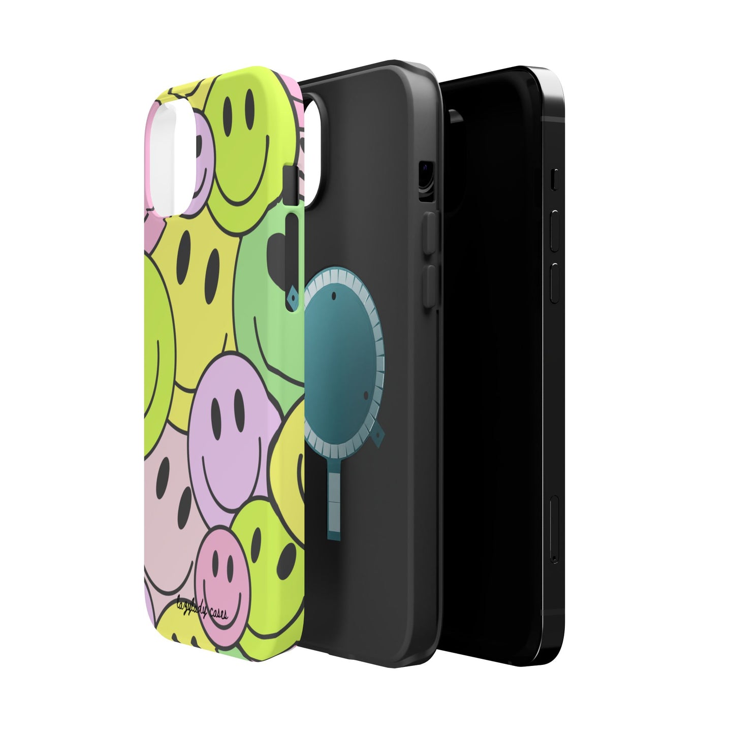 Colorful Smiley Face Magnetic Tough Case for Fun-Loving Individuals