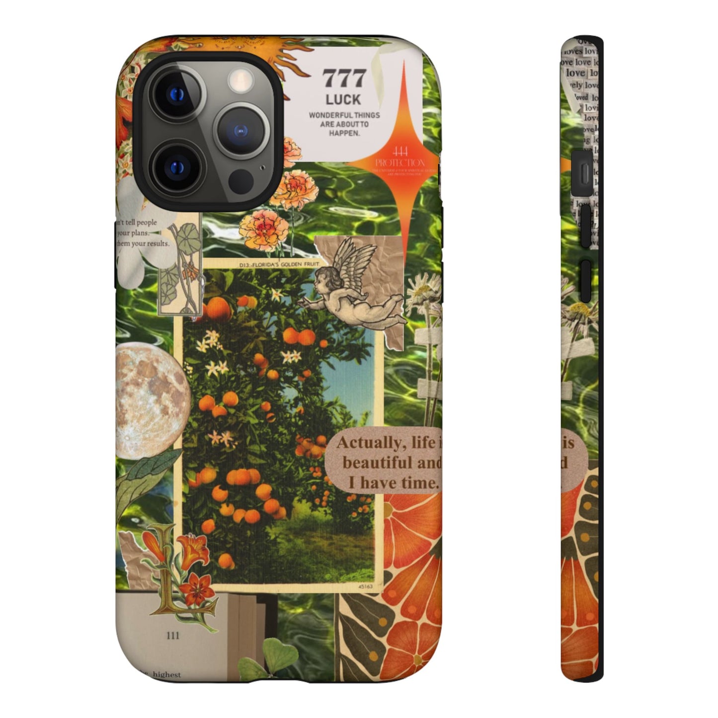 Tough Cases - Vibrant iPhone Case for Nature Lovers, Floral Phone Cover, Eco-Friendly, Inspirational Gift, Unique Phone Accessory