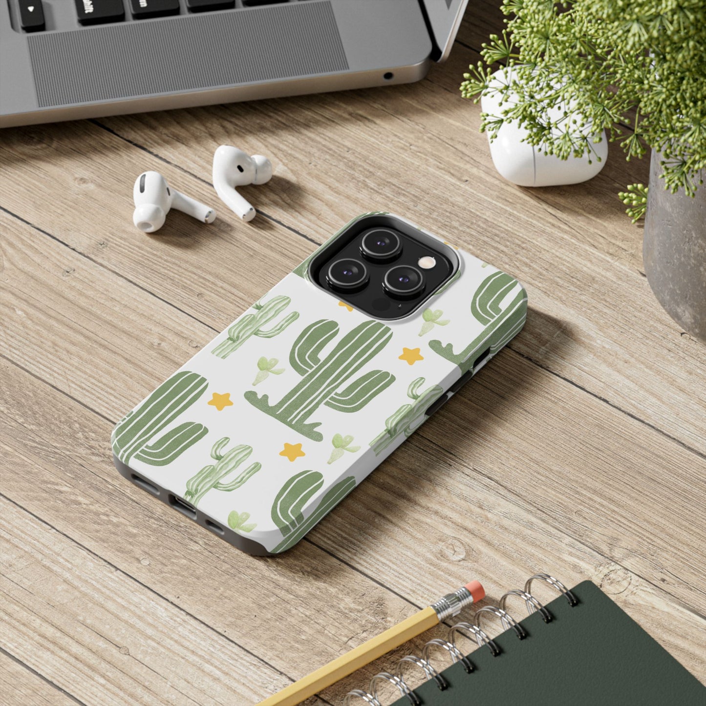 Cactus Tough Phone Cases | Durable Protection | Unique Gift for Plant Lovers | Fun and Quirky Design | Ideal for Birthdays, Holidays