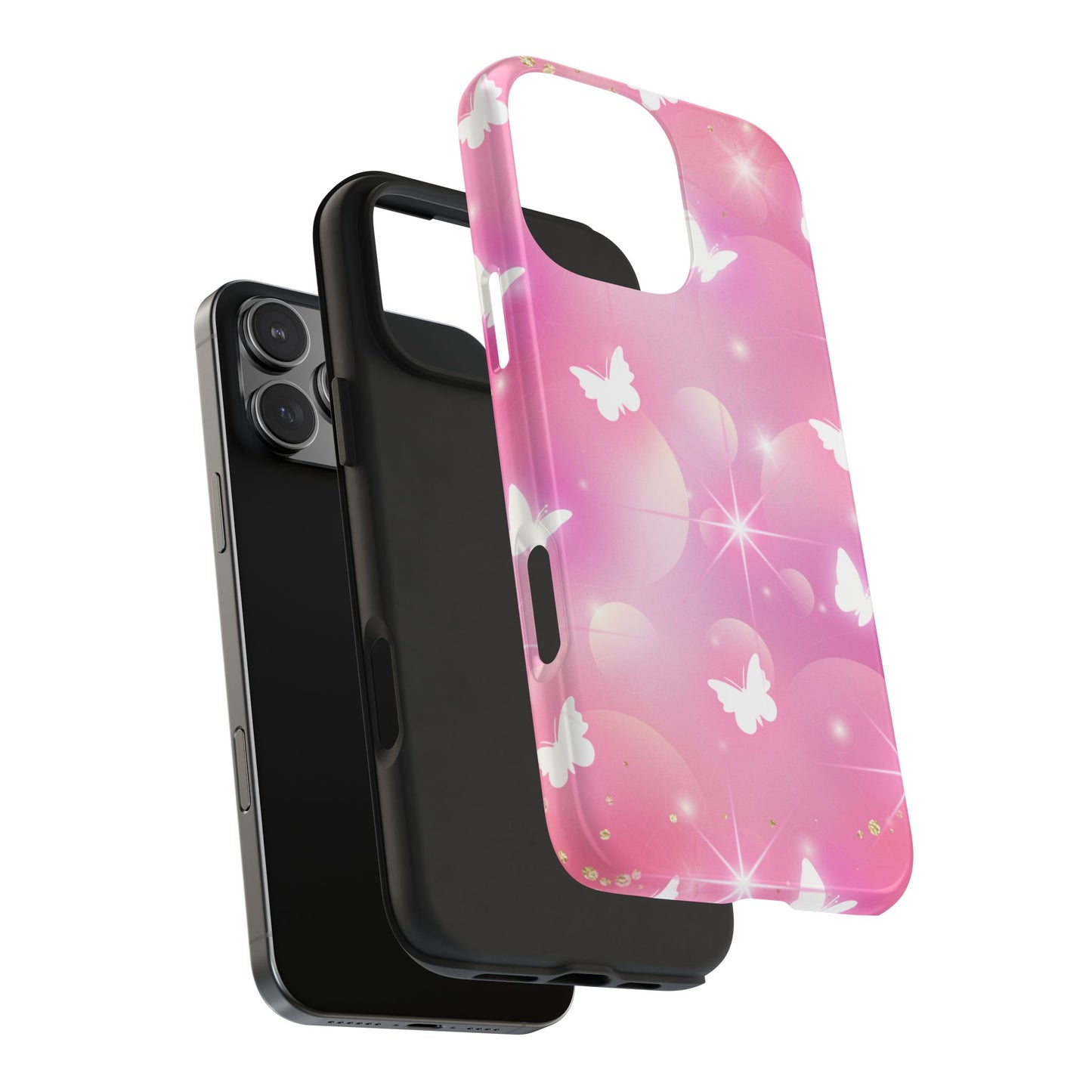 Butterfly Bloom Tough Phone Cases, Stylish Protection, Gifts for Her, Trendy Accessories, Spring Vibe, Phone Cover