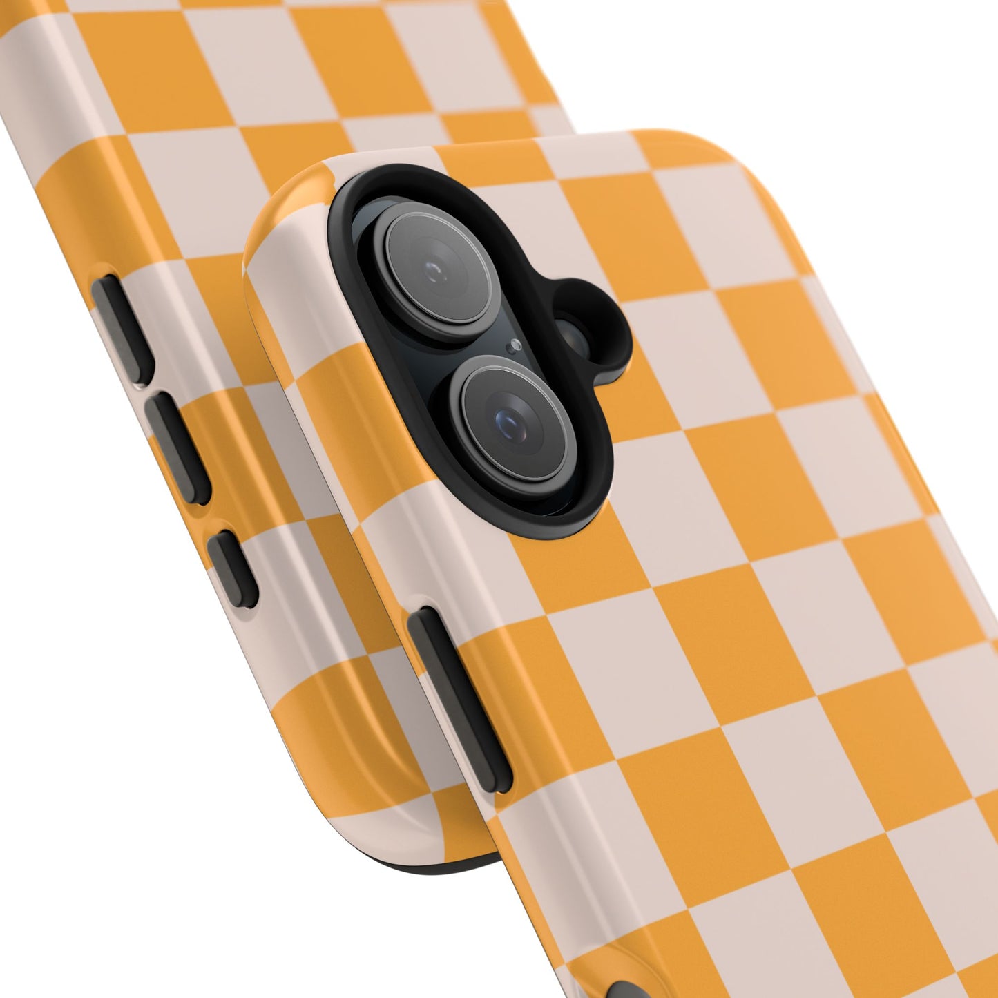 Bright Checkerboard Tough Phone Case - Stylish & Durable Protection