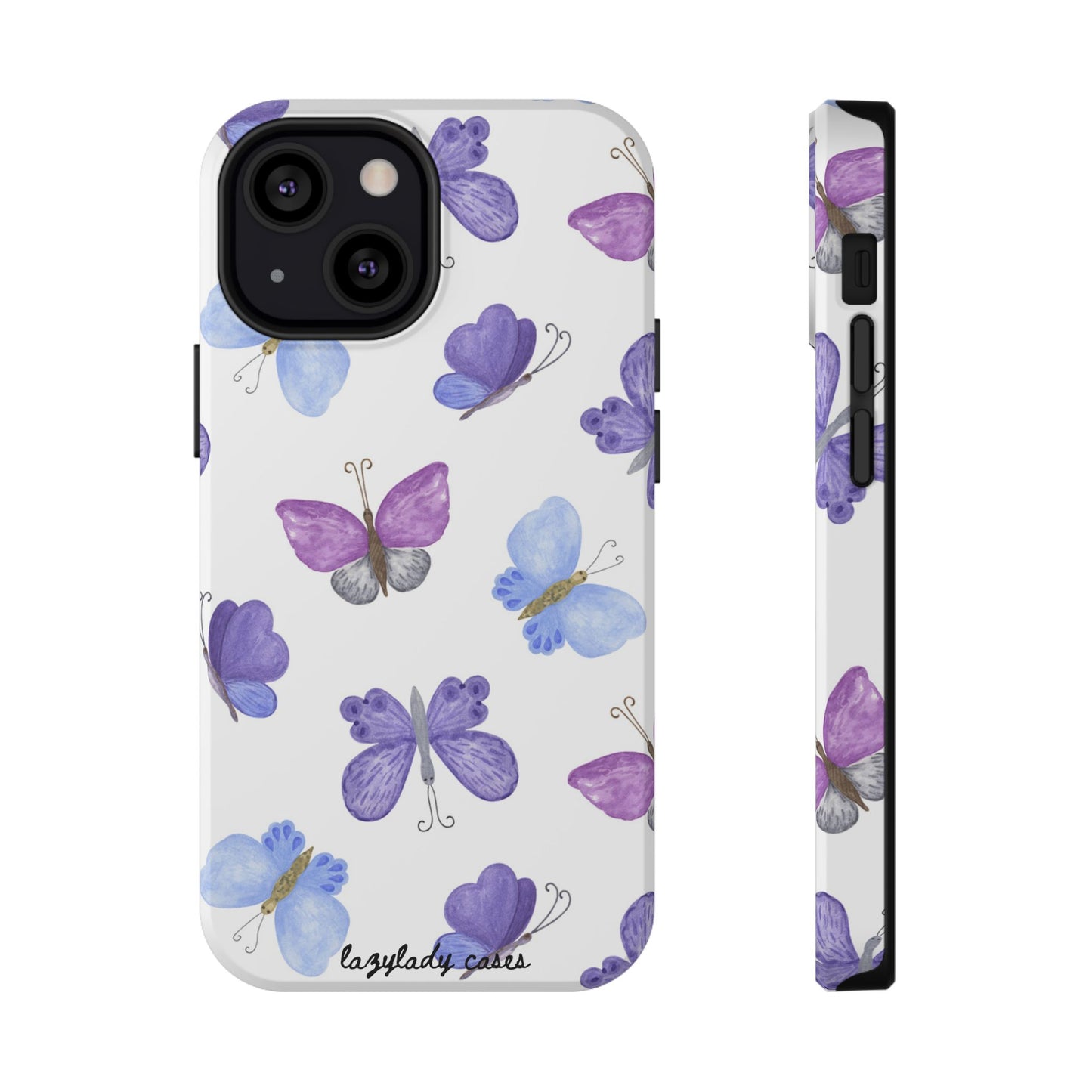 Butterfly Impact-Resistant Phone Case - Stylish & Durable Protection