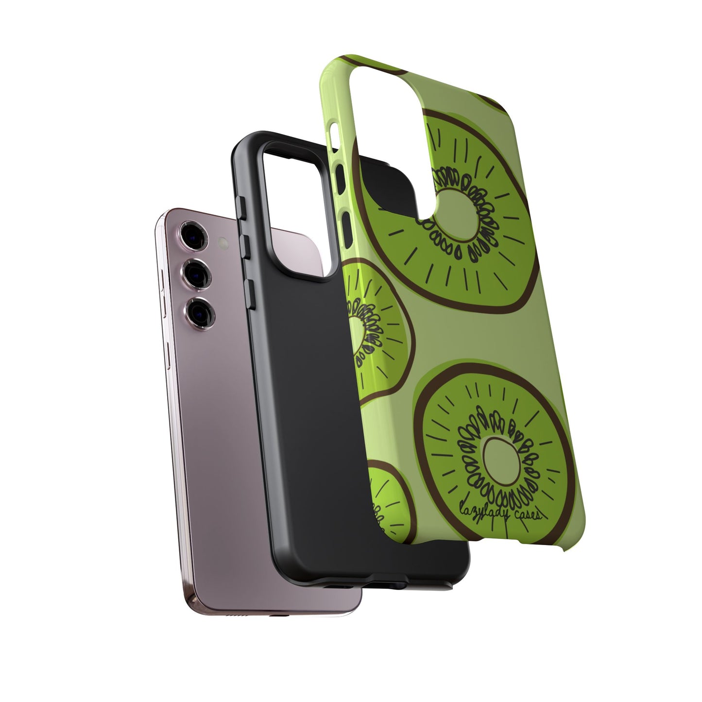 Kiwi Pattern Tough Phone Case - Fun and Stylish Phone Cover