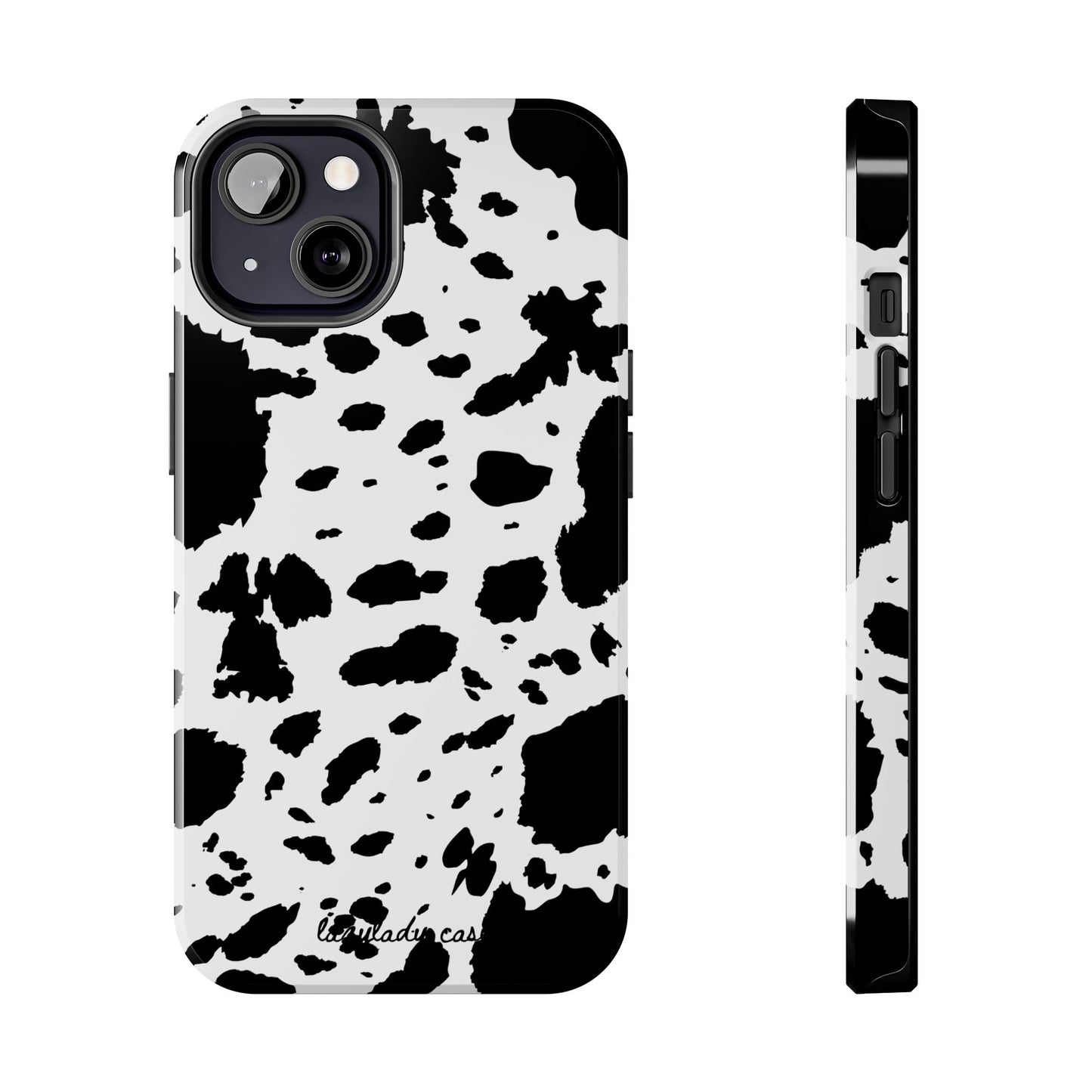 Stylish Cow Print Tough Phone Case | Durable & Trendy Accessory