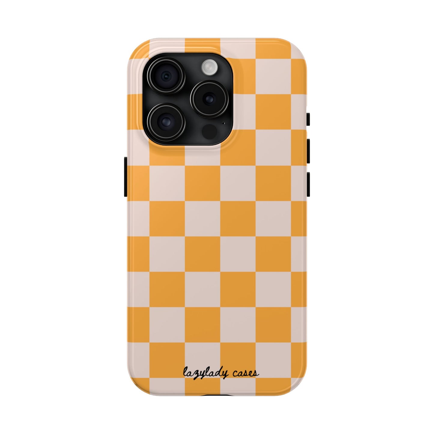 Bright Checkerboard Tough Phone Case - Stylish & Durable Protection