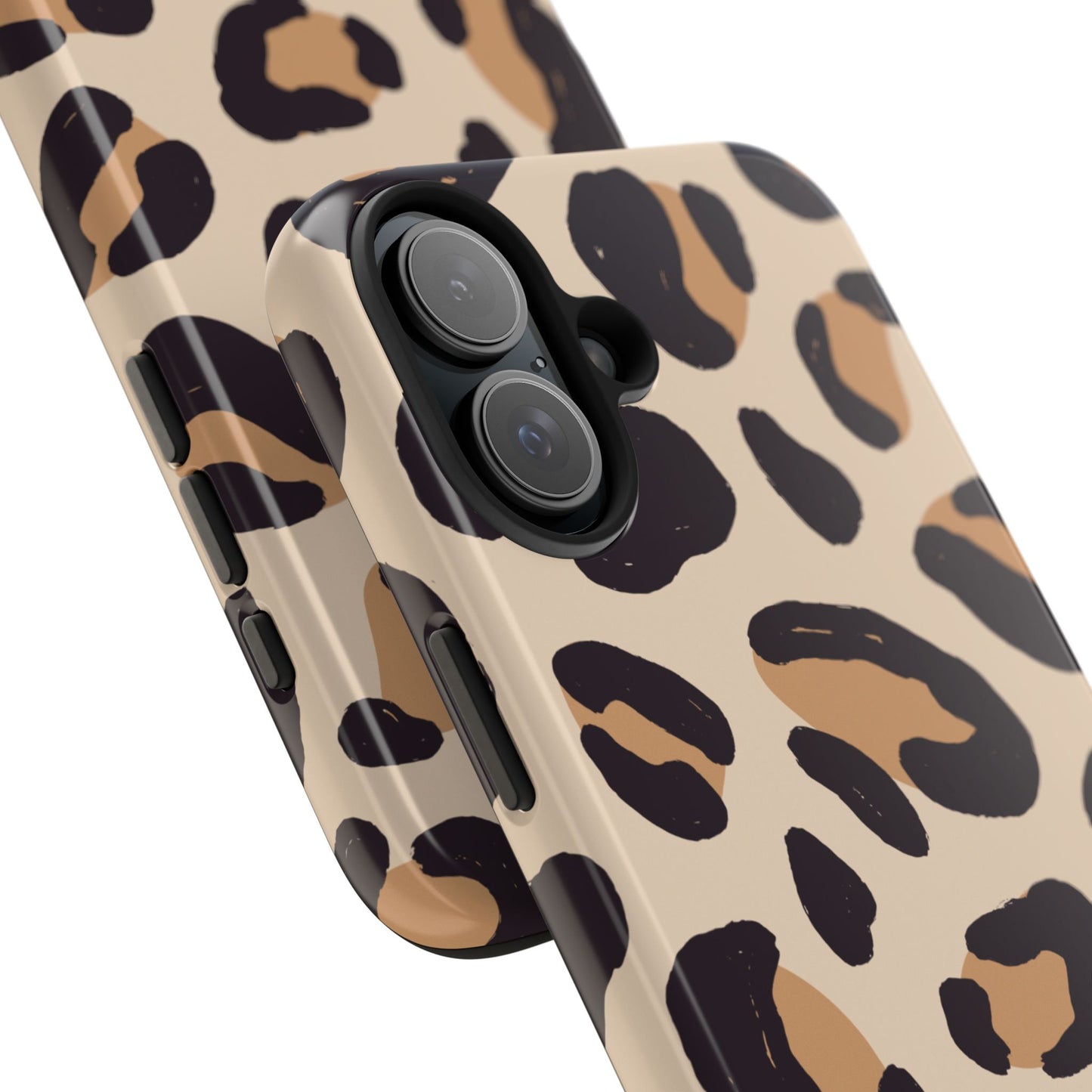 Chic Leopard Print Phone Case - Tough & Stylish Protection