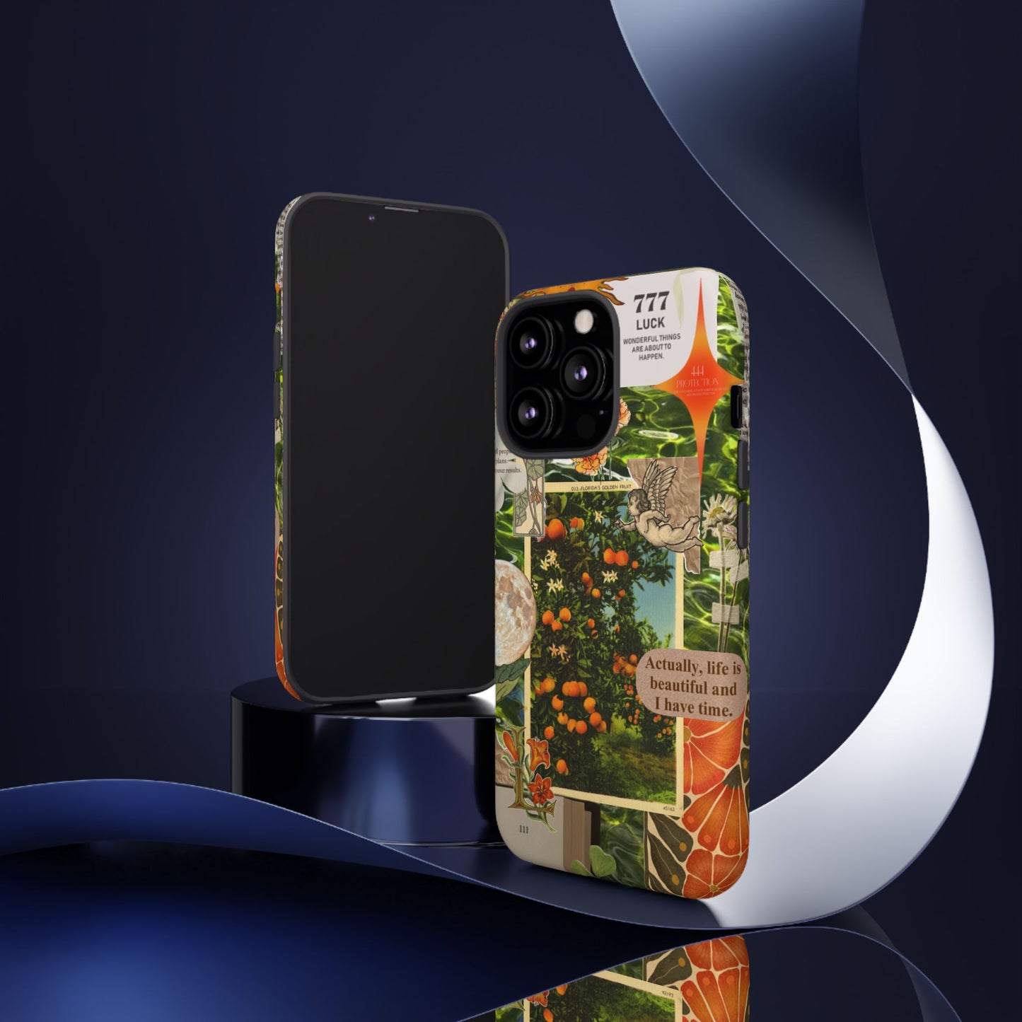 Tough Cases - Vibrant iPhone Case for Nature Lovers, Floral Phone Cover, Eco-Friendly, Inspirational Gift, Unique Phone Accessory