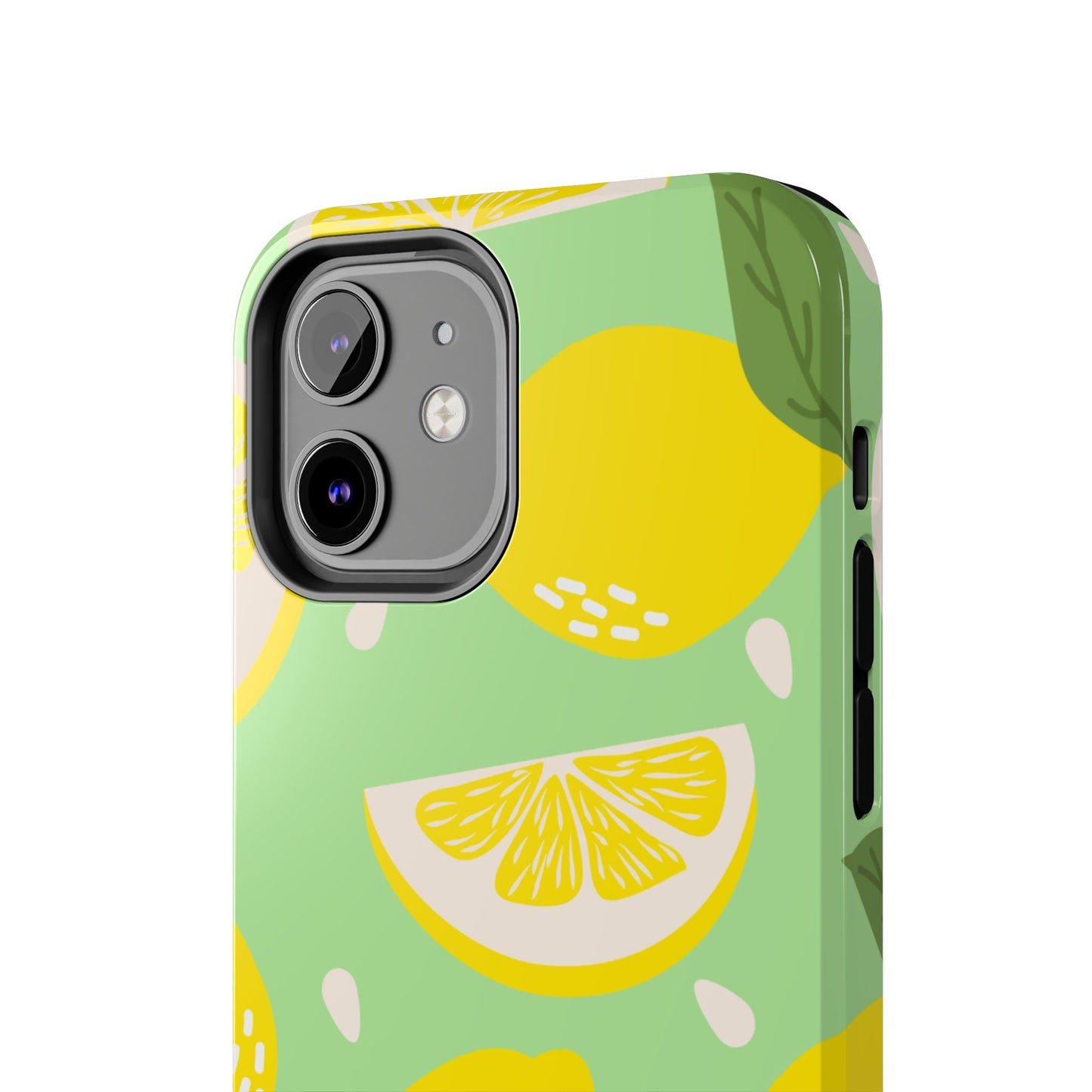 Lemon Slice Tough Phone Case - Vibrant, Durable Protection for Citrus Lovers