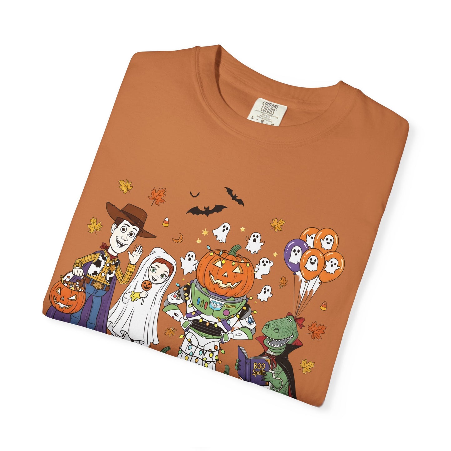 Halloween-Themed Unisex T-Shirt, Spooky Graphic Tee, Fall Festival Shirt, Trick or Treat Apparel, October Holiday Top