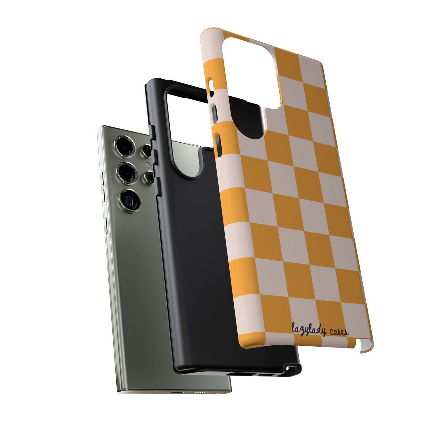 Stylish Checkerboard Phone Case - Tough Cases