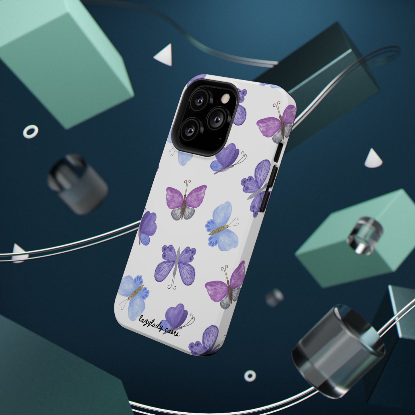 Butterfly Impact-Resistant Phone Case - Stylish & Durable Protection