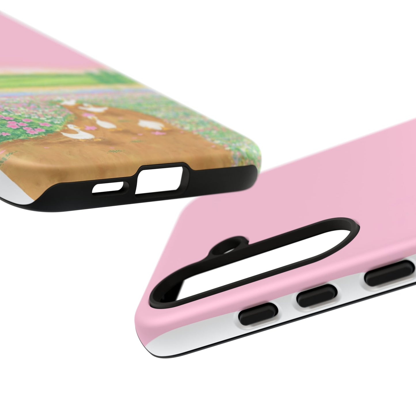 Pastel Floral Phone Case, Tough Cases for Nature Lovers, Cute Phone Accessories, Spring Gifts, Unique Mobile Covers
