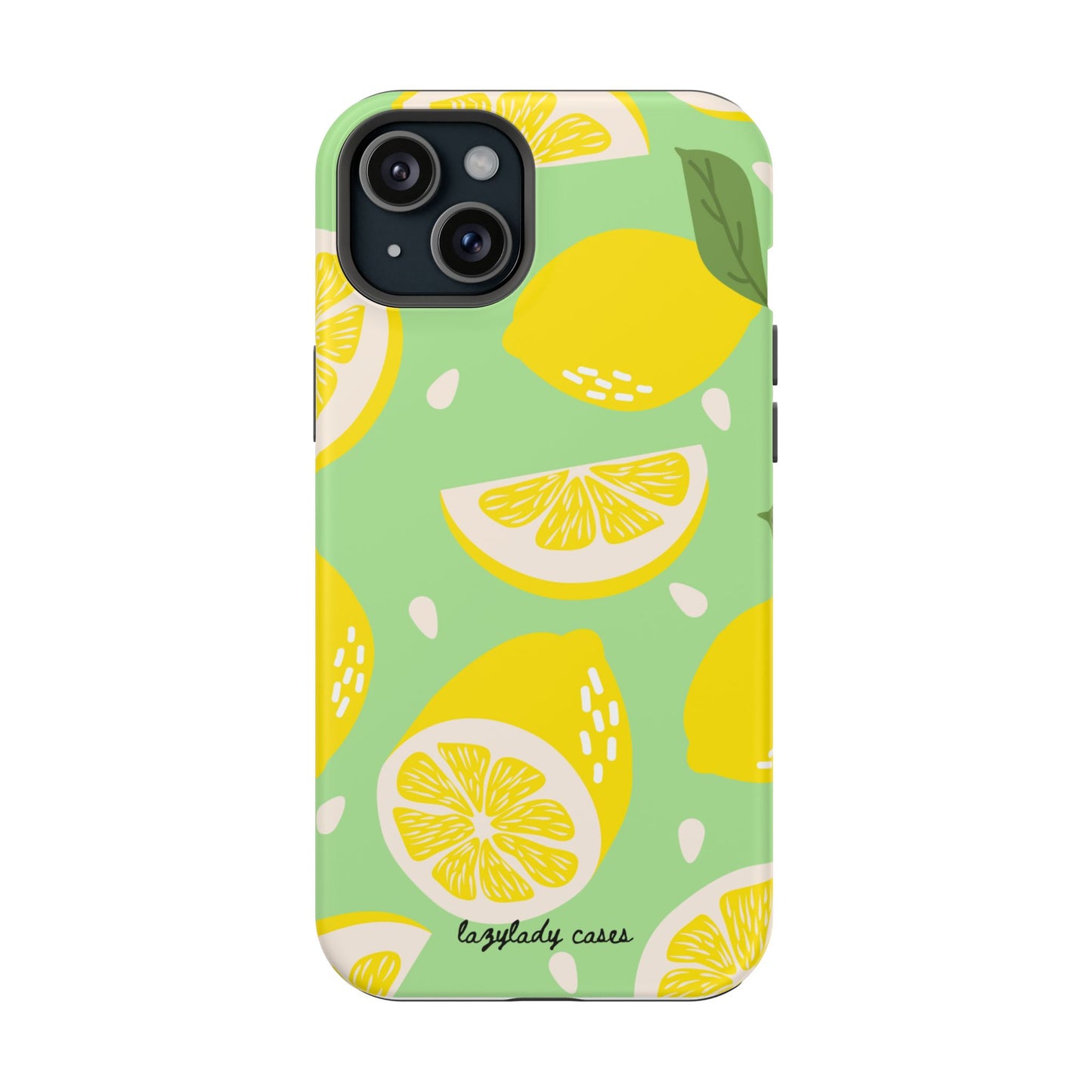 Lemonade Vibe Magnetic Phone Case - Bright Citrus Design for Summer Fun