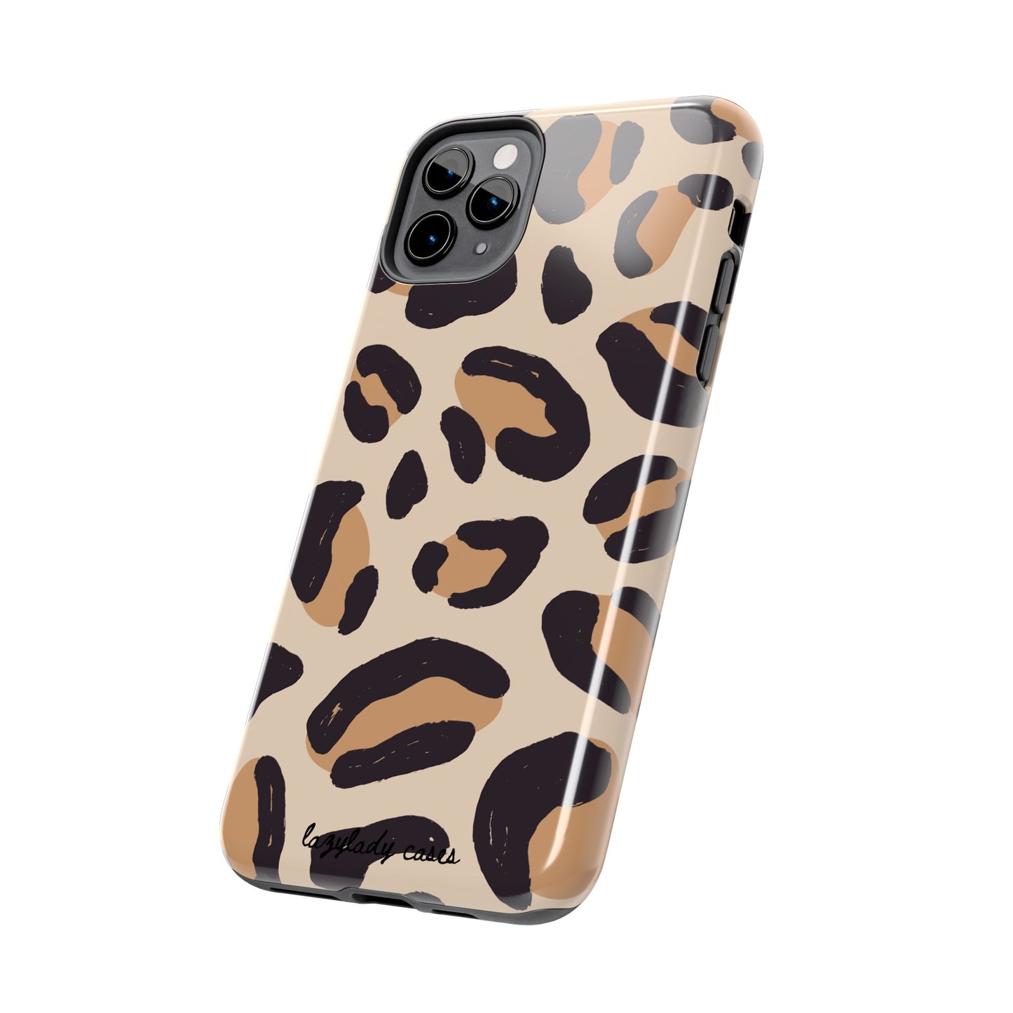Chic Leopard Print Phone Case - Tough & Stylish Protection