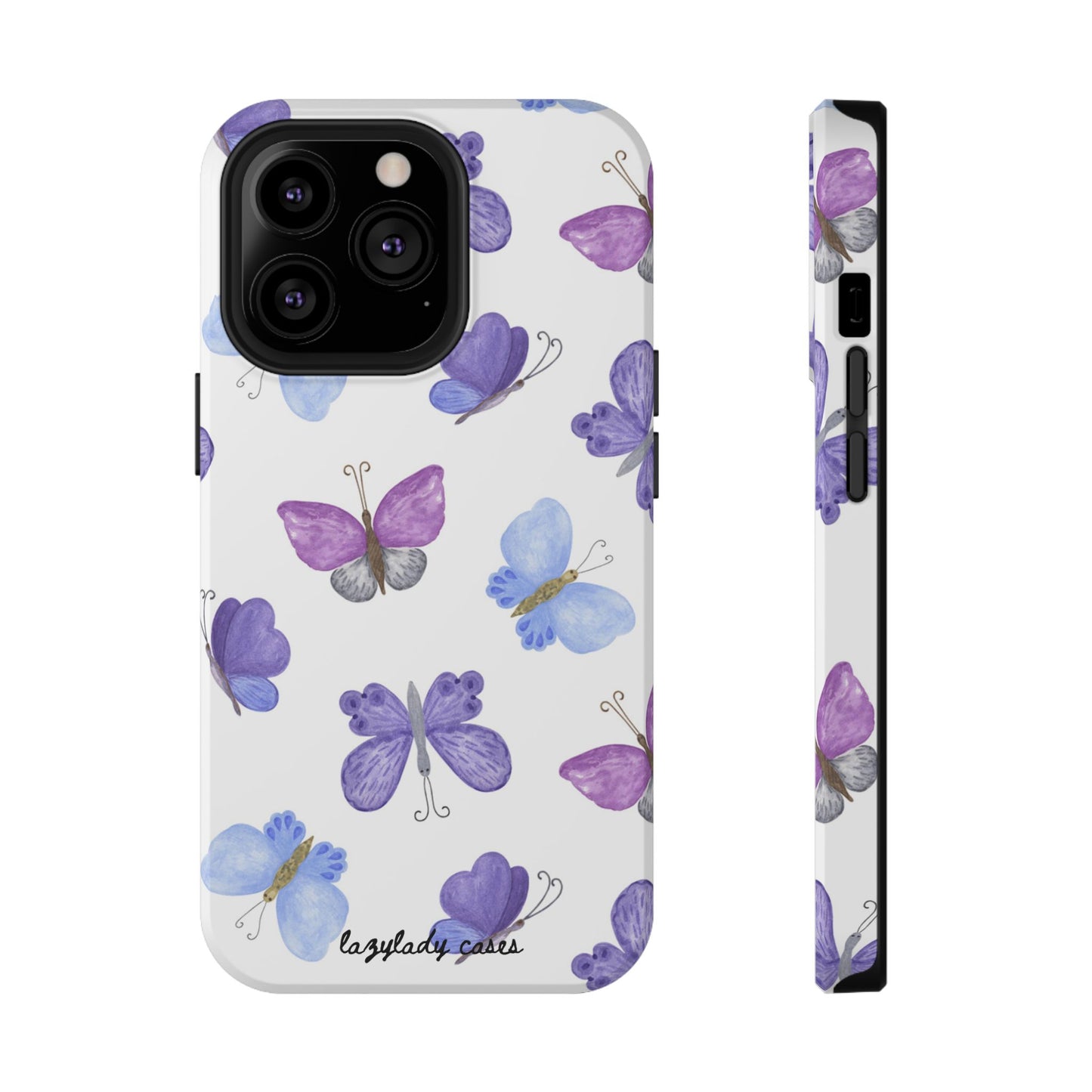 Butterfly Impact-Resistant Phone Case - Stylish & Durable Protection