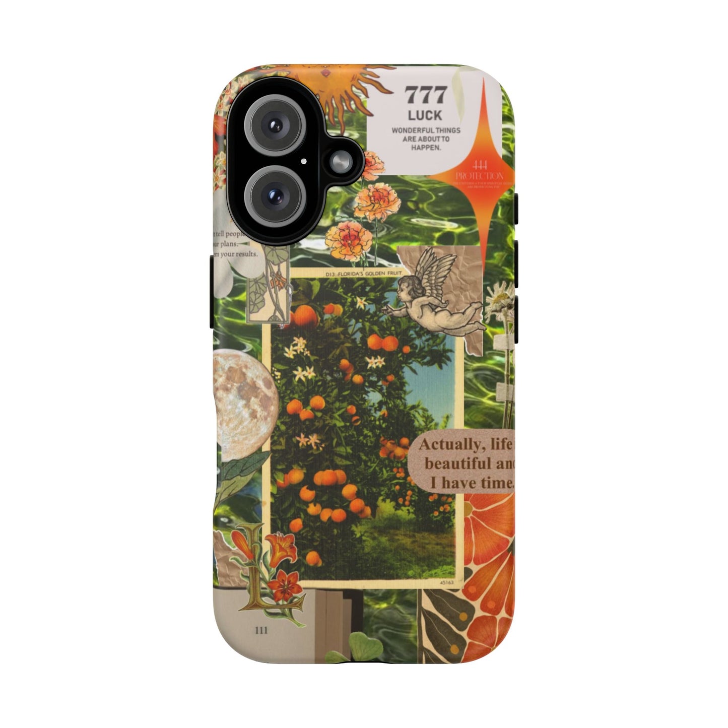 Tough Cases - Vibrant iPhone Case for Nature Lovers, Floral Phone Cover, Eco-Friendly, Inspirational Gift, Unique Phone Accessory