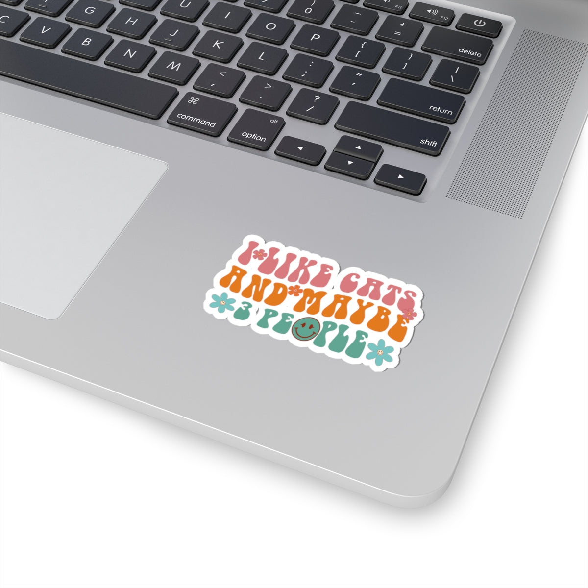 Whimsical Cat Lover Stickers, Cute Hobbyist Decals, Laptop Sticker, Vintage Vibe Stickers, Fun Gift for Cat Lovers