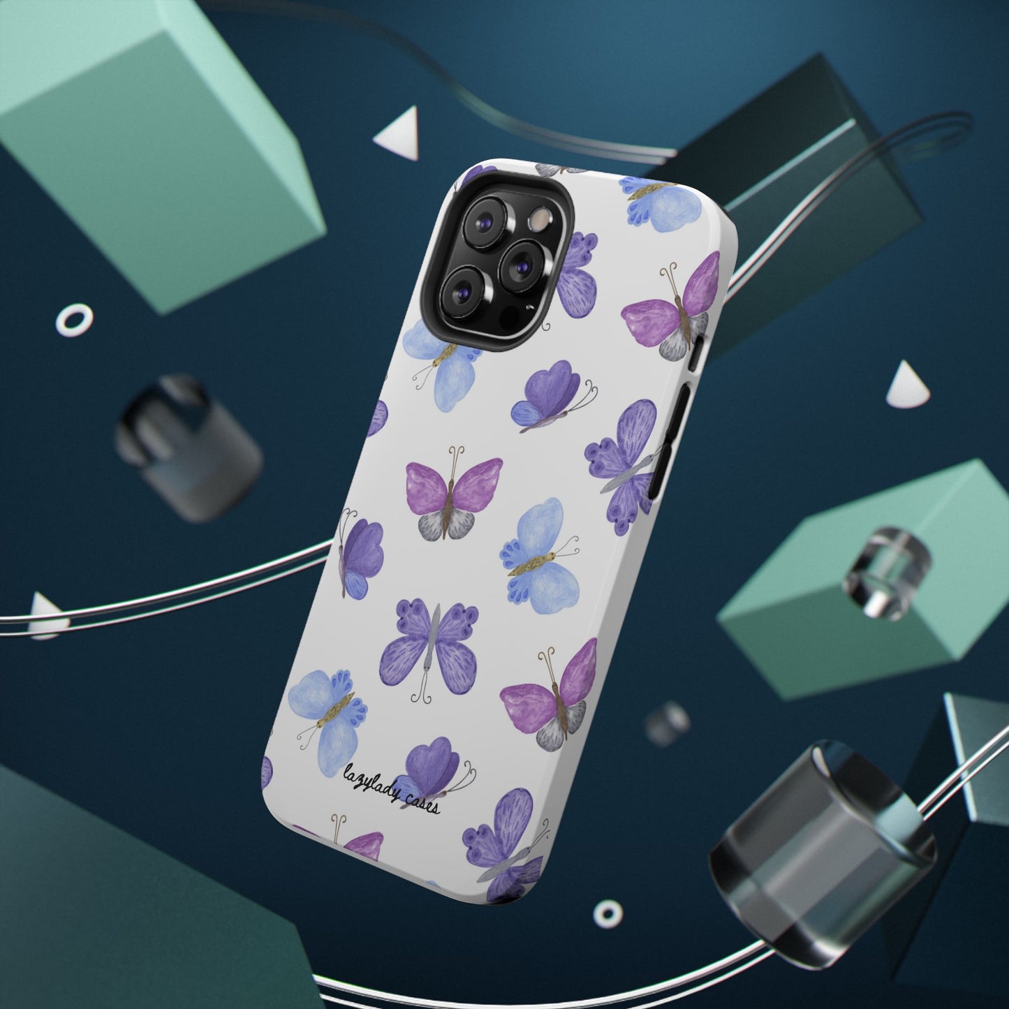 Butterfly Impact-Resistant Phone Case - Stylish & Durable Protection