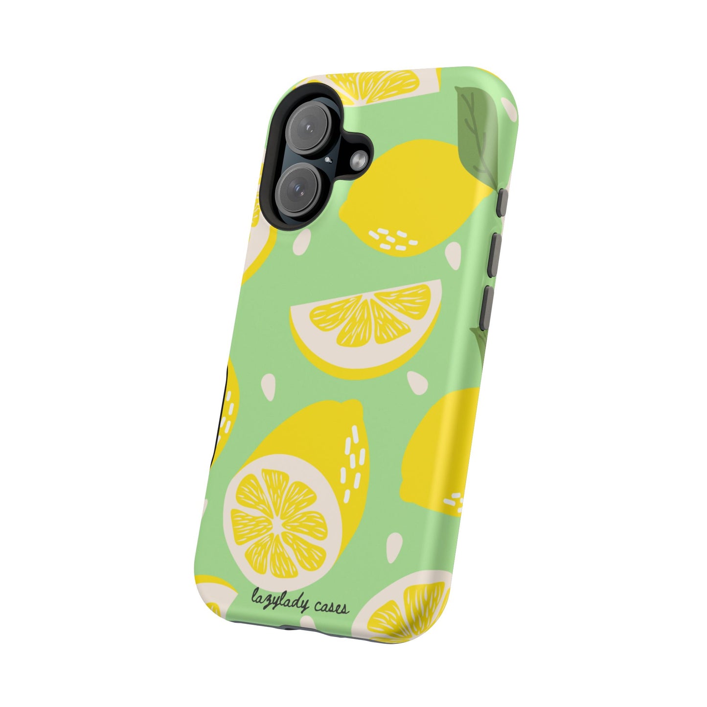 Lemonade Vibe Magnetic Phone Case - Bright Citrus Design for Summer Fun