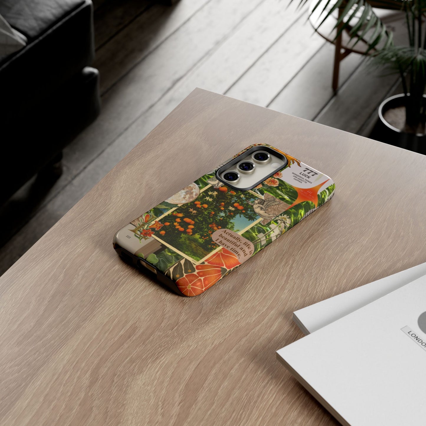 Tough Cases - Vibrant iPhone Case for Nature Lovers, Floral Phone Cover, Eco-Friendly, Inspirational Gift, Unique Phone Accessory