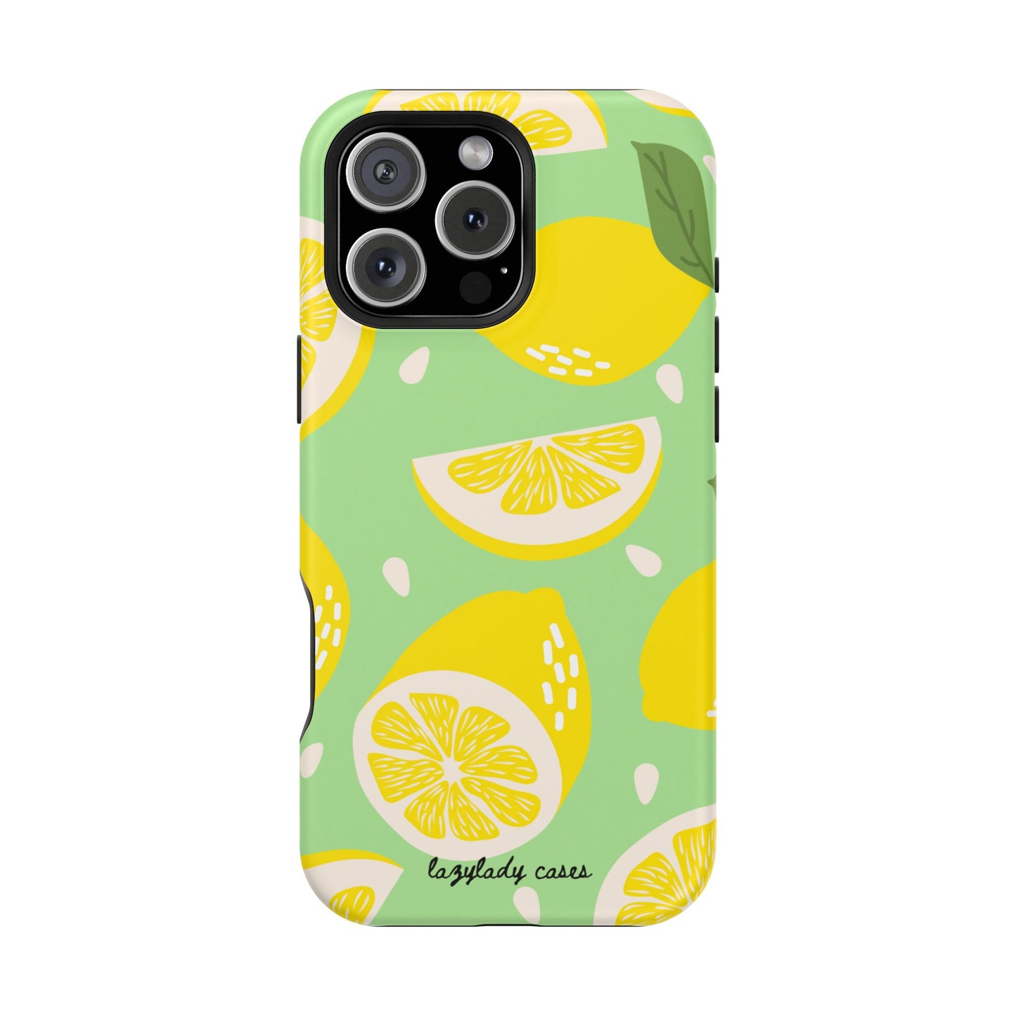 Lemonade Vibe Magnetic Phone Case - Bright Citrus Design for Summer Fun