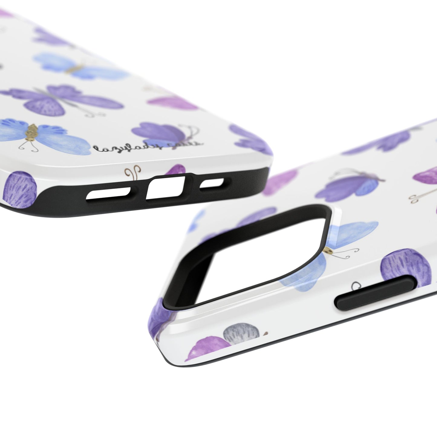 Butterfly Impact-Resistant Phone Case - Stylish & Durable Protection