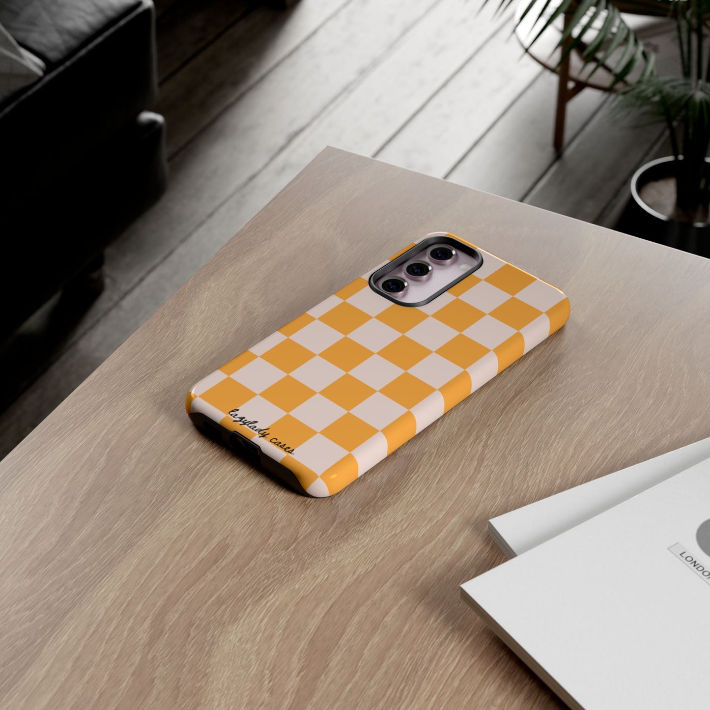 Stylish Checkerboard Phone Case - Tough Cases