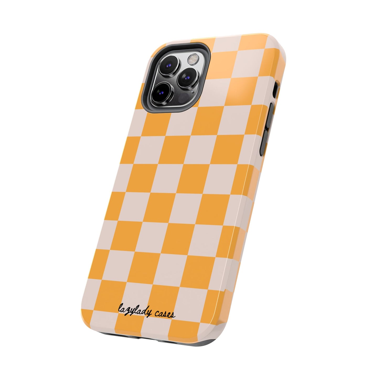 Bright Checkerboard Tough Phone Case - Stylish & Durable Protection
