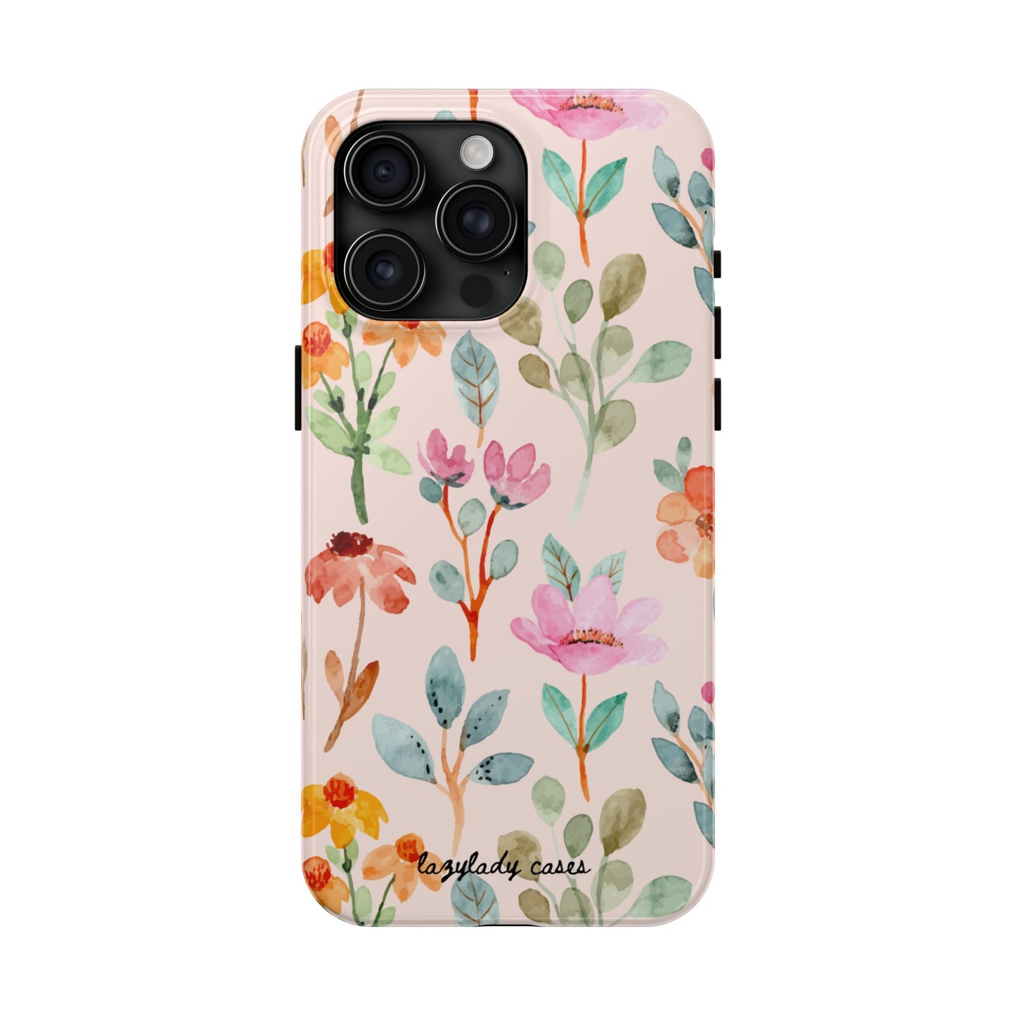 Wild Flower Tough Phone Case - Stylish Protection for Your Device