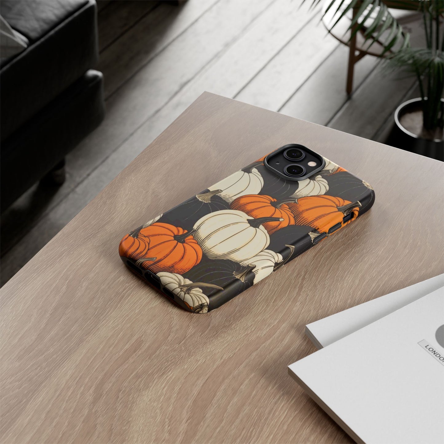 Pumpkin Phone Case, Fall Decor, Halloween Gift, Autumn Aesthetic, Pumpkin Lovers, Cute Phone Cover