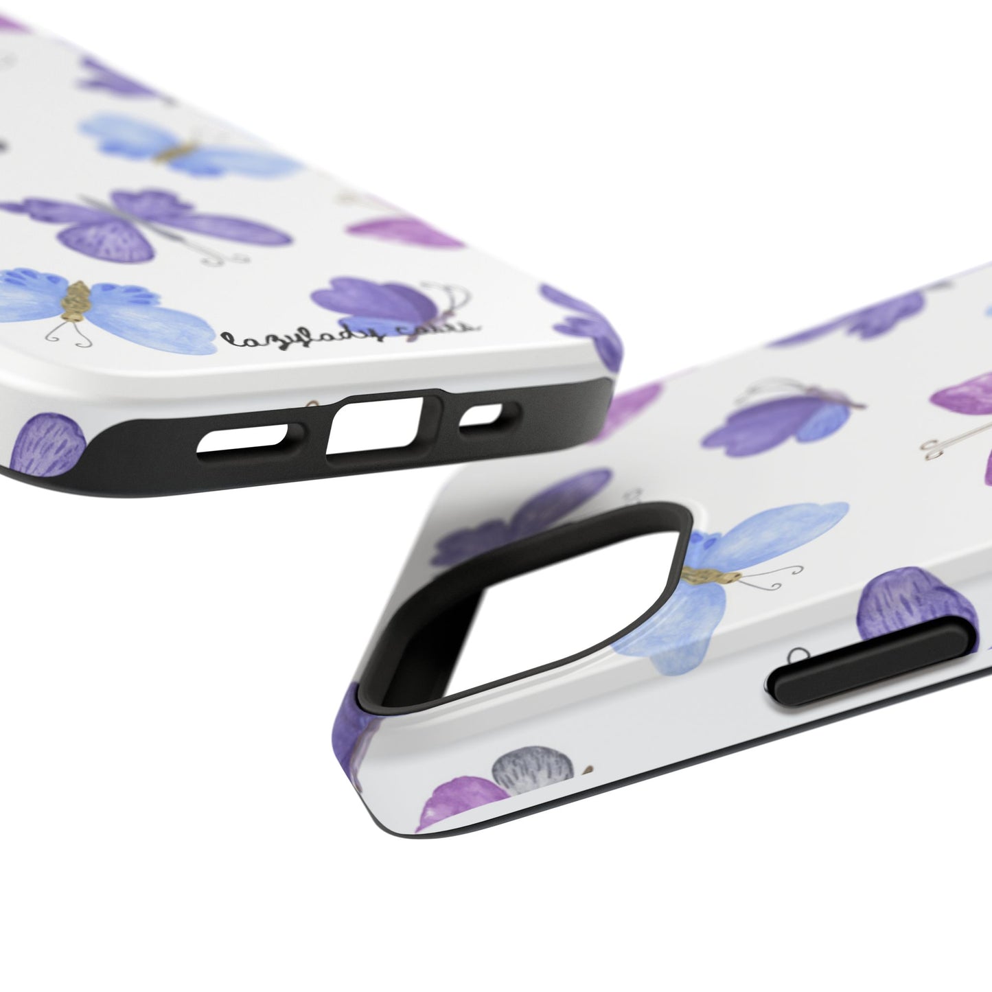 Butterfly Impact-Resistant Phone Case - Stylish & Durable Protection