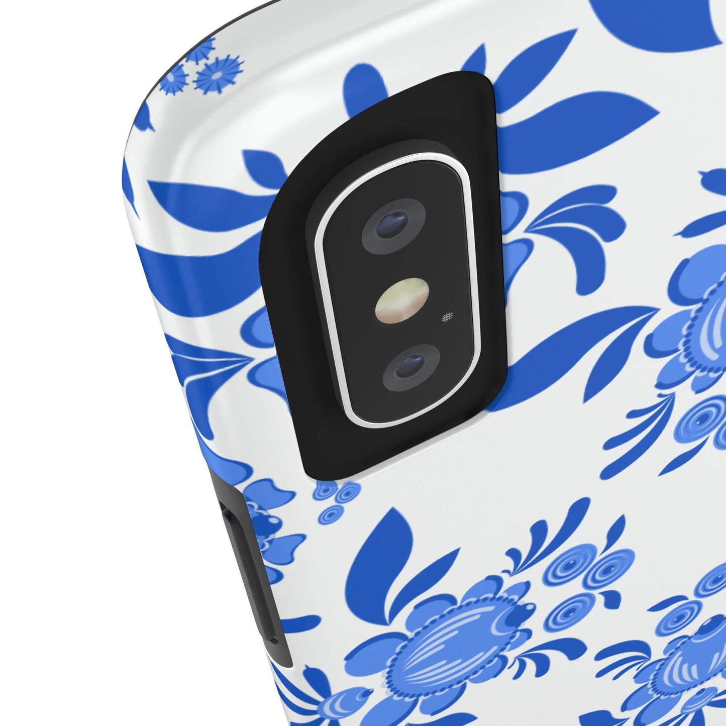 Floral Tough Phone Case - Stylish Protection for Everyday Use