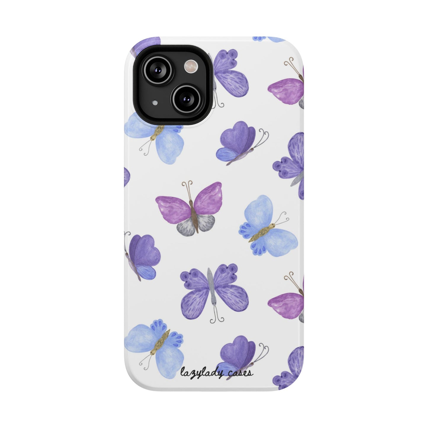 Butterfly Impact-Resistant Phone Case - Stylish & Durable Protection