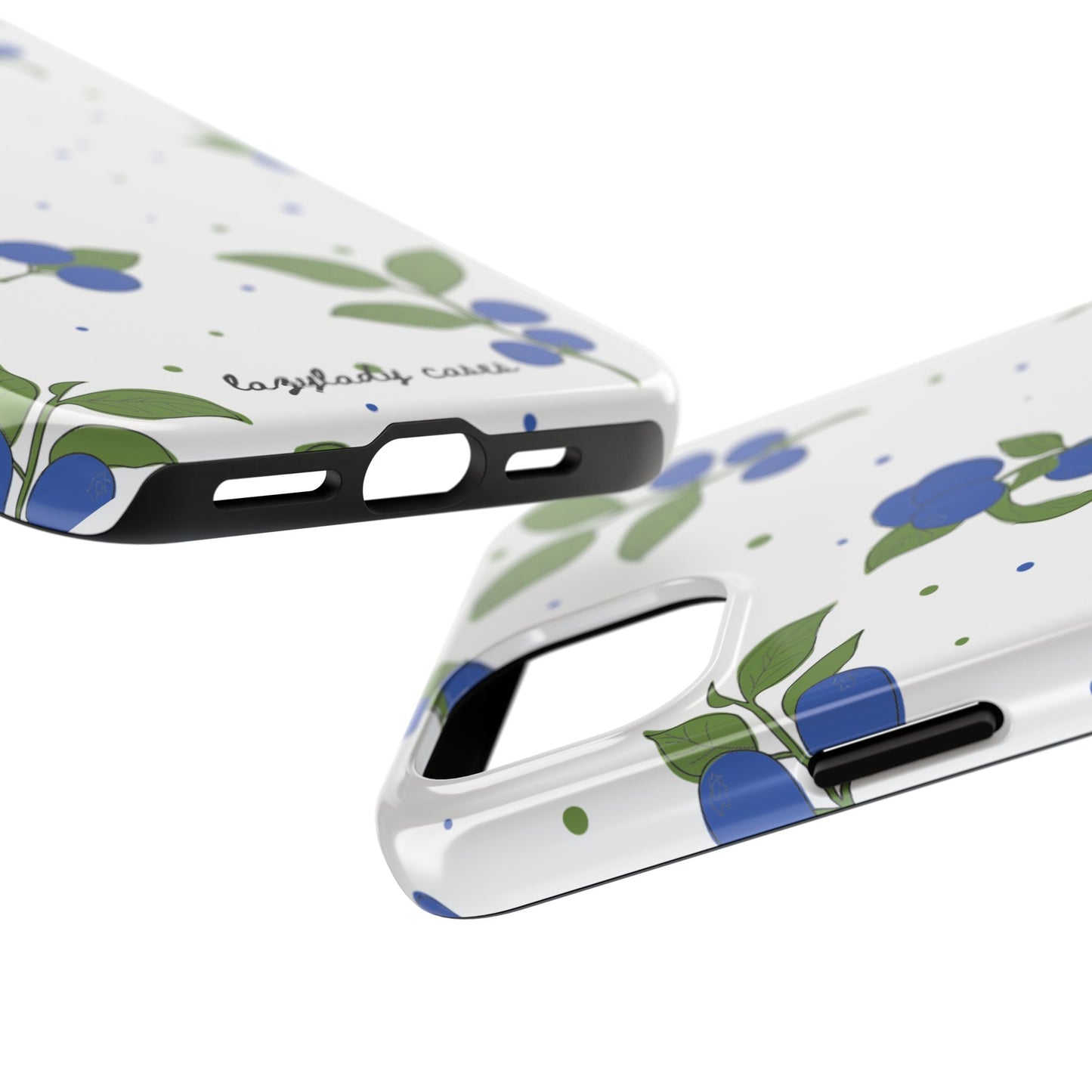 Blueberry Tough Phone Case - Durable Berry Design for Everyday Protection