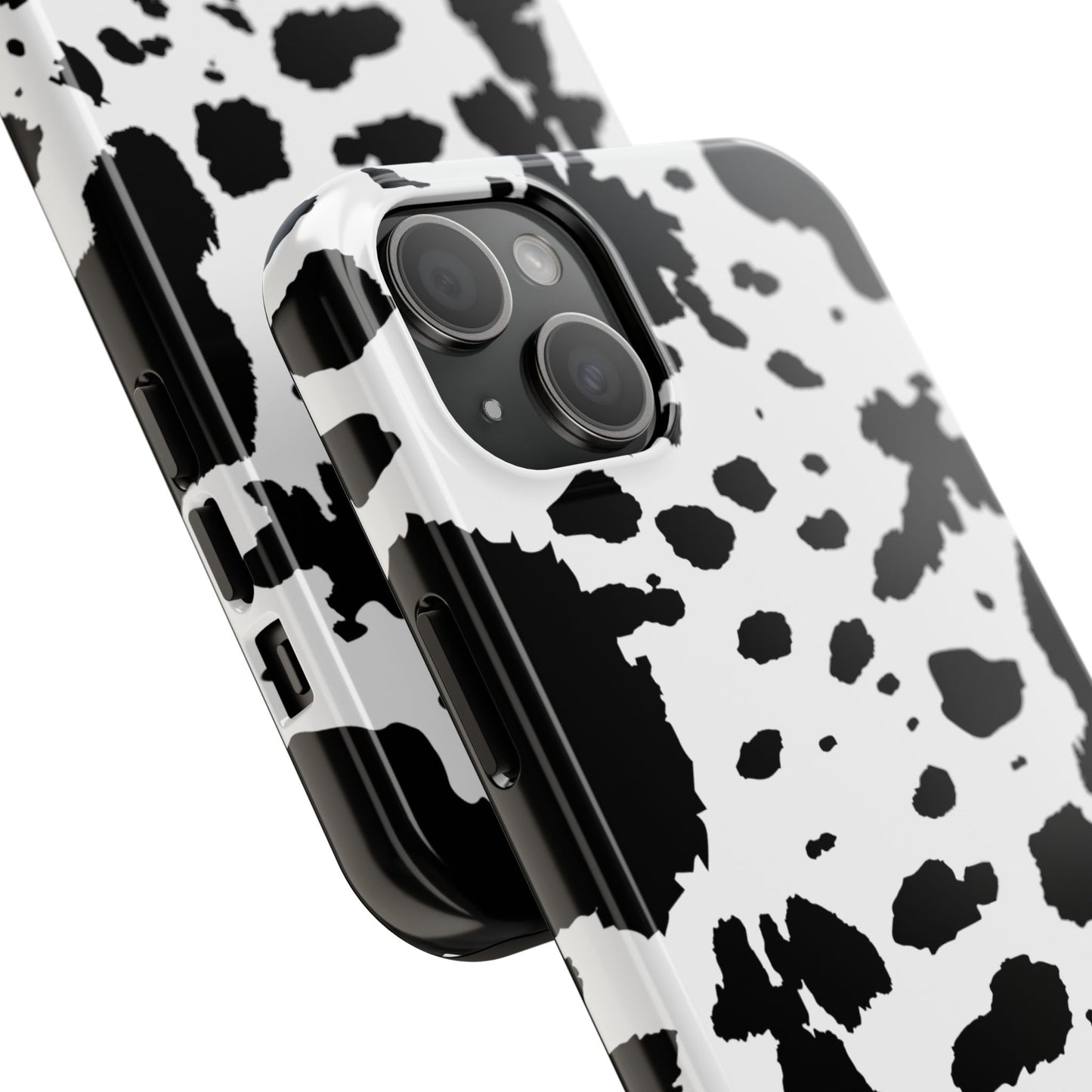 Stylish Cow Print Tough Phone Case | Durable & Trendy Accessory