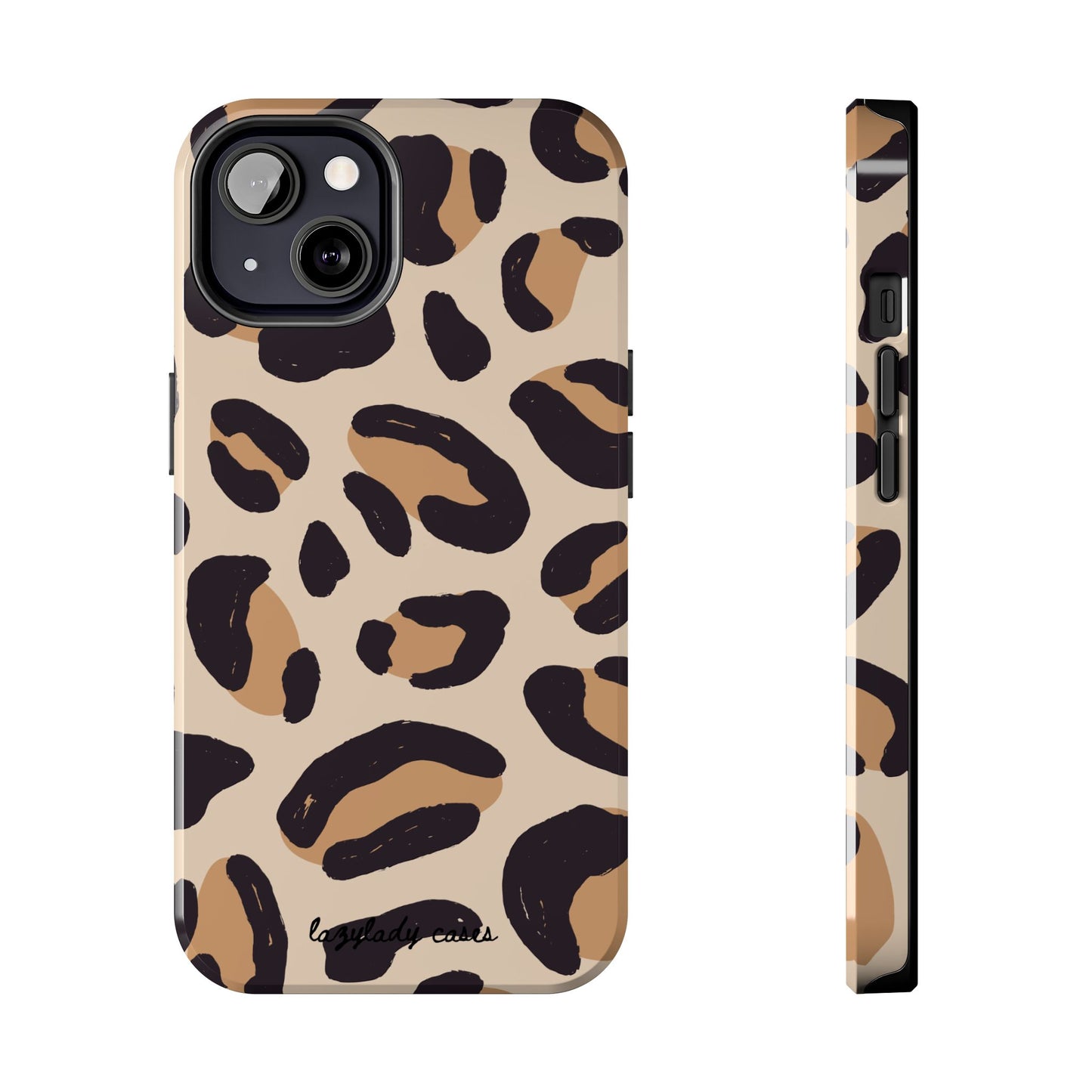 Chic Leopard Print Phone Case - Tough & Stylish Protection